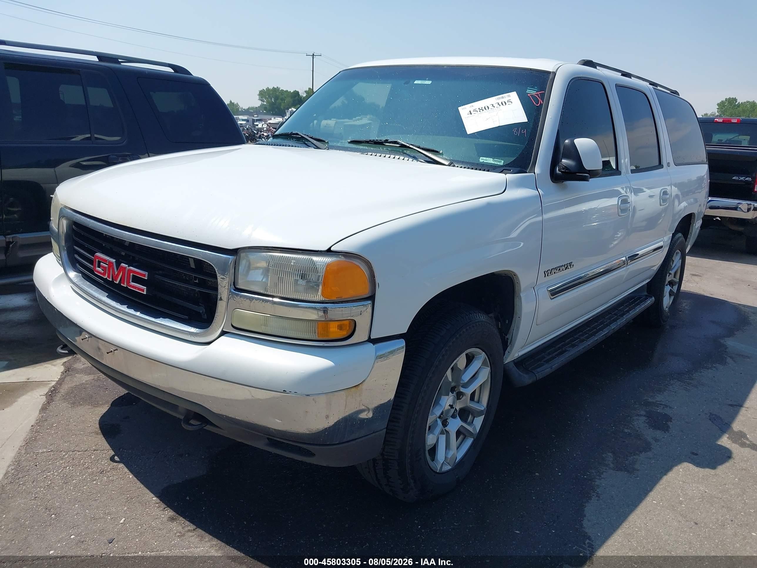2005 Gmc Yukon Xl 1500 Slt White vin: 1GKFK16Z45J100186