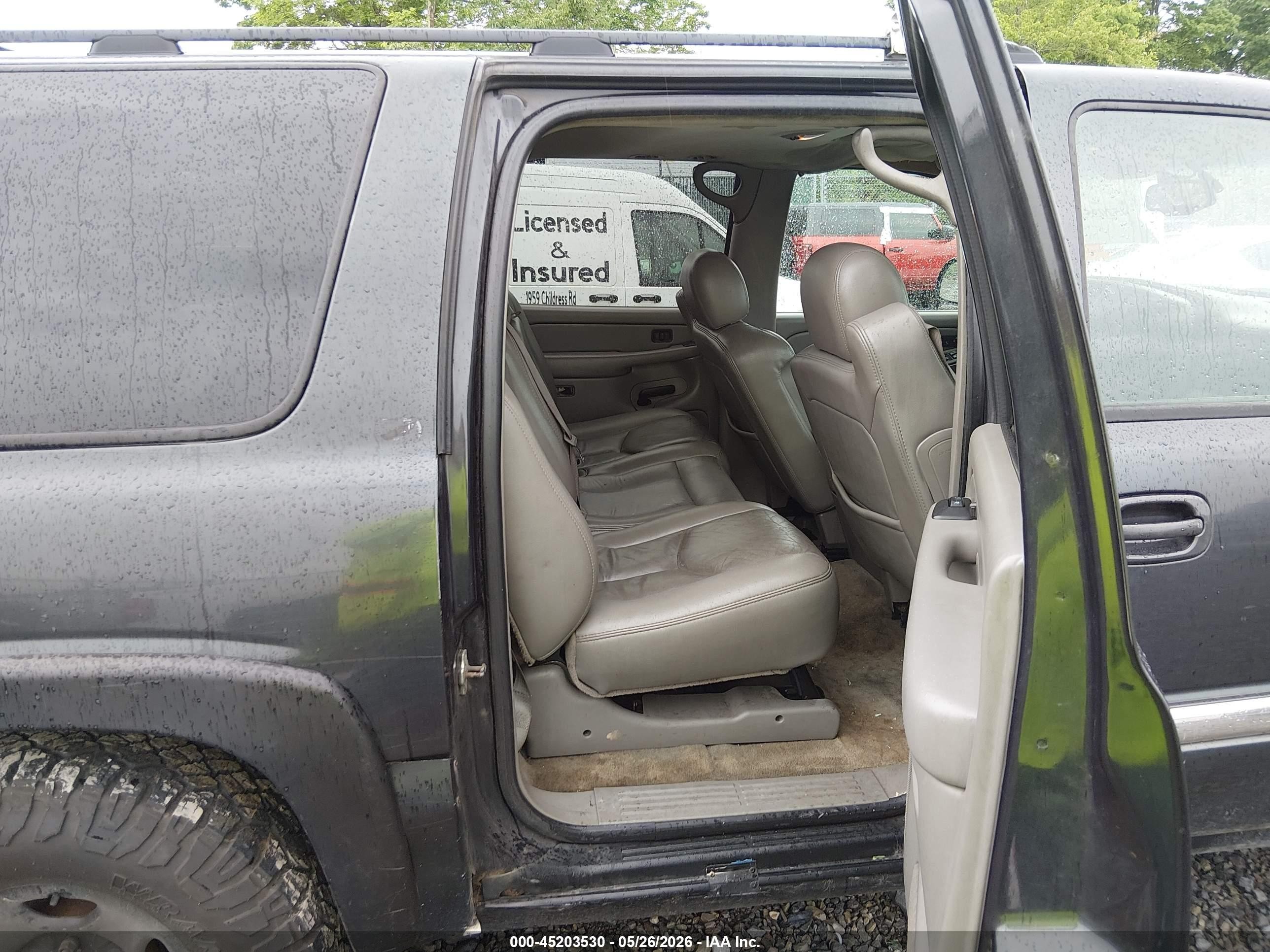 2004 Gmc Yukon Xl 1500 Slt Black vin: 1GKFK16Z84J280609