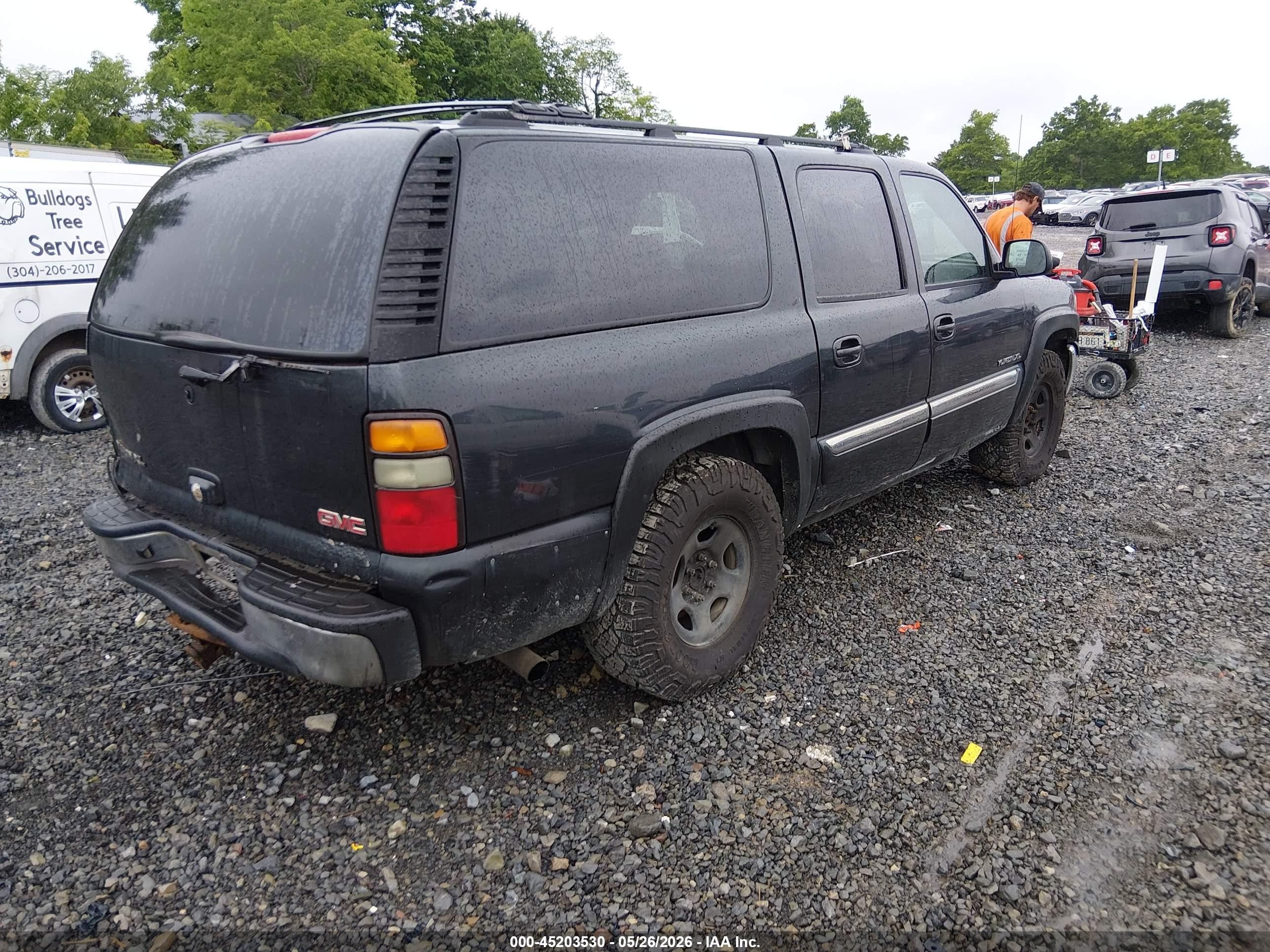 2004 Gmc Yukon Xl 1500 Slt Black vin: 1GKFK16Z84J280609