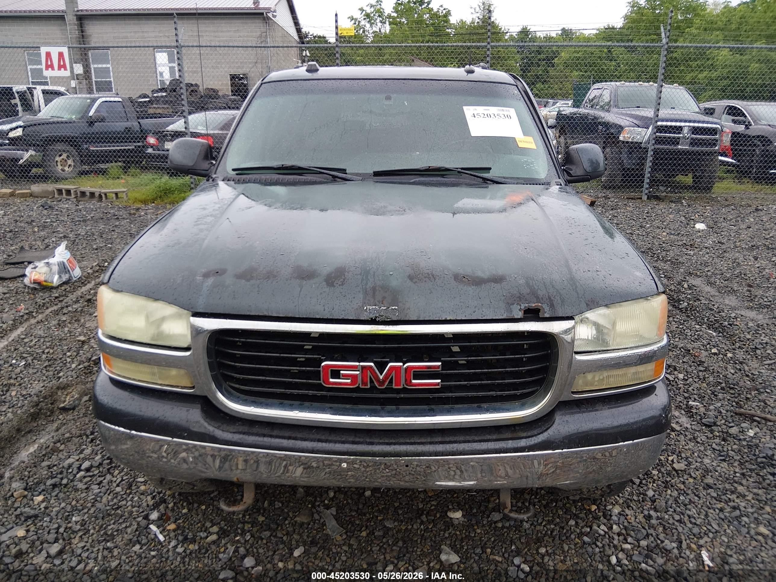 2004 Gmc Yukon Xl 1500 Slt Black vin: 1GKFK16Z84J280609