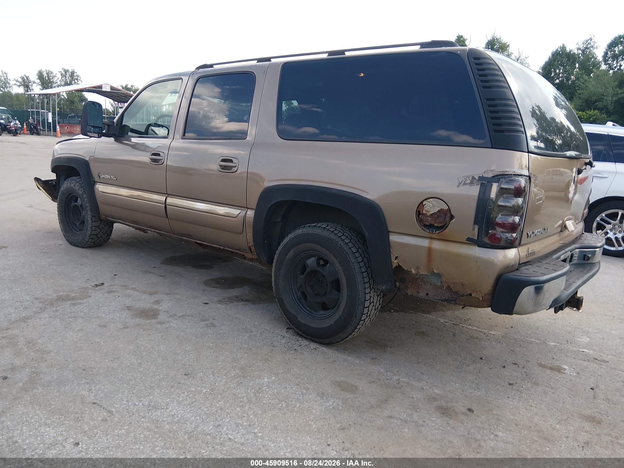 2004 Gmc Yukon Xl 1500 Sle Brown vin: 1GKFK16Z94J179210