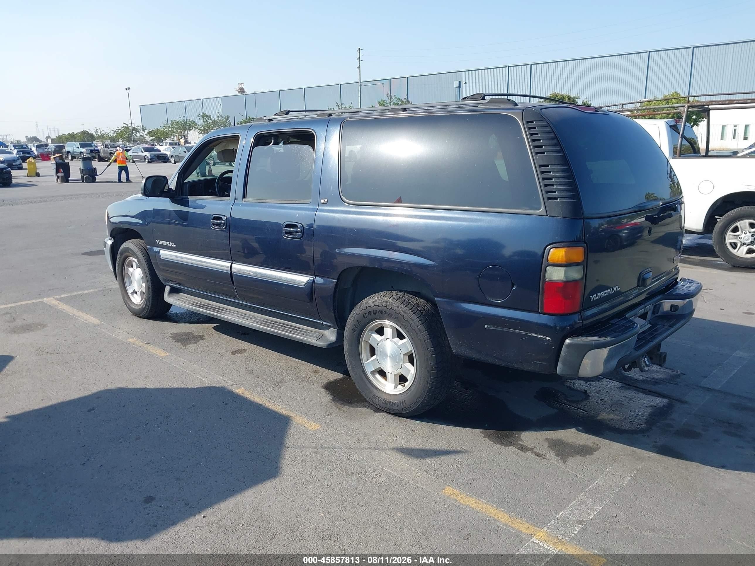 2004 Gmc Yukon Xl 1500 Slt Blue vin: 1GKFK16Z94J267125