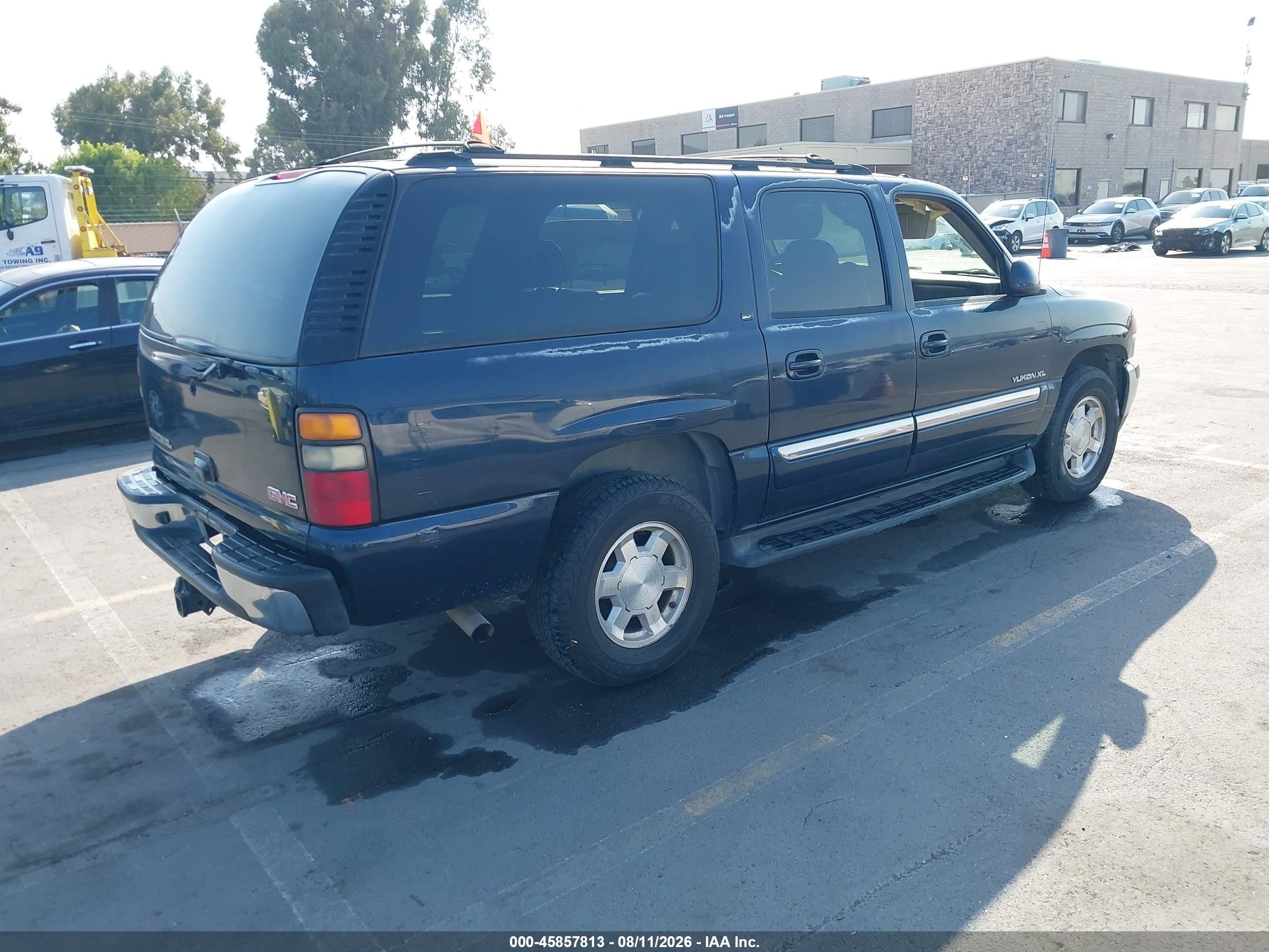 2004 Gmc Yukon Xl 1500 Slt Blue vin: 1GKFK16Z94J267125