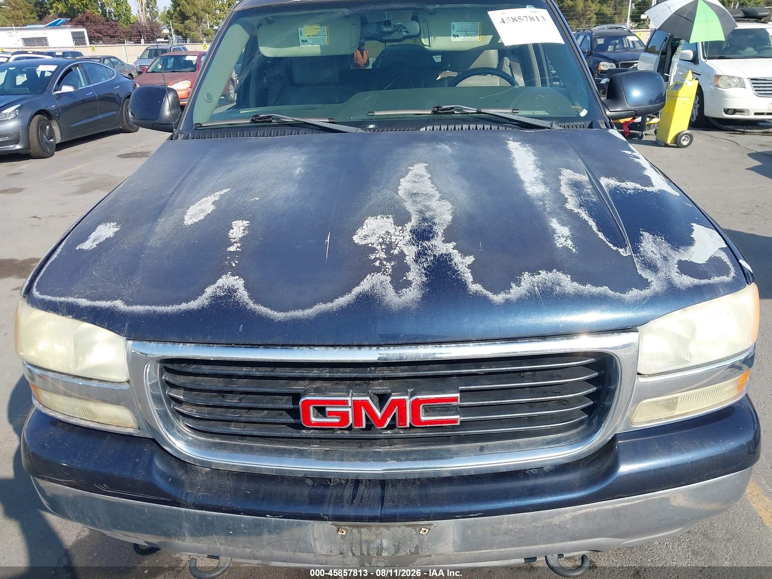 2004 Gmc Yukon Xl 1500 Slt Blue vin: 1GKFK16Z94J267125