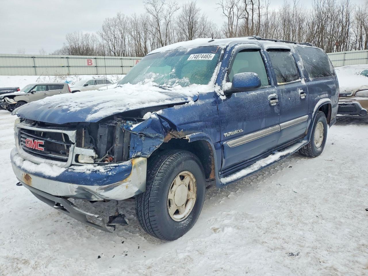 2003 Gmc Yukon Xl K1500 Blue vin: 1GKFK16ZX3J255676