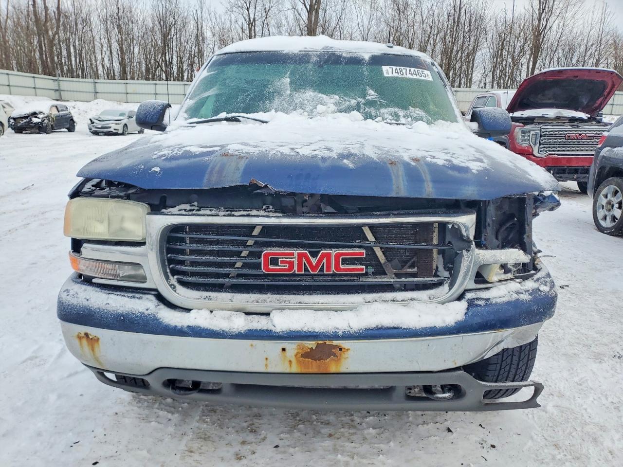 2003 Gmc Yukon Xl K1500 Blue vin: 1GKFK16ZX3J255676