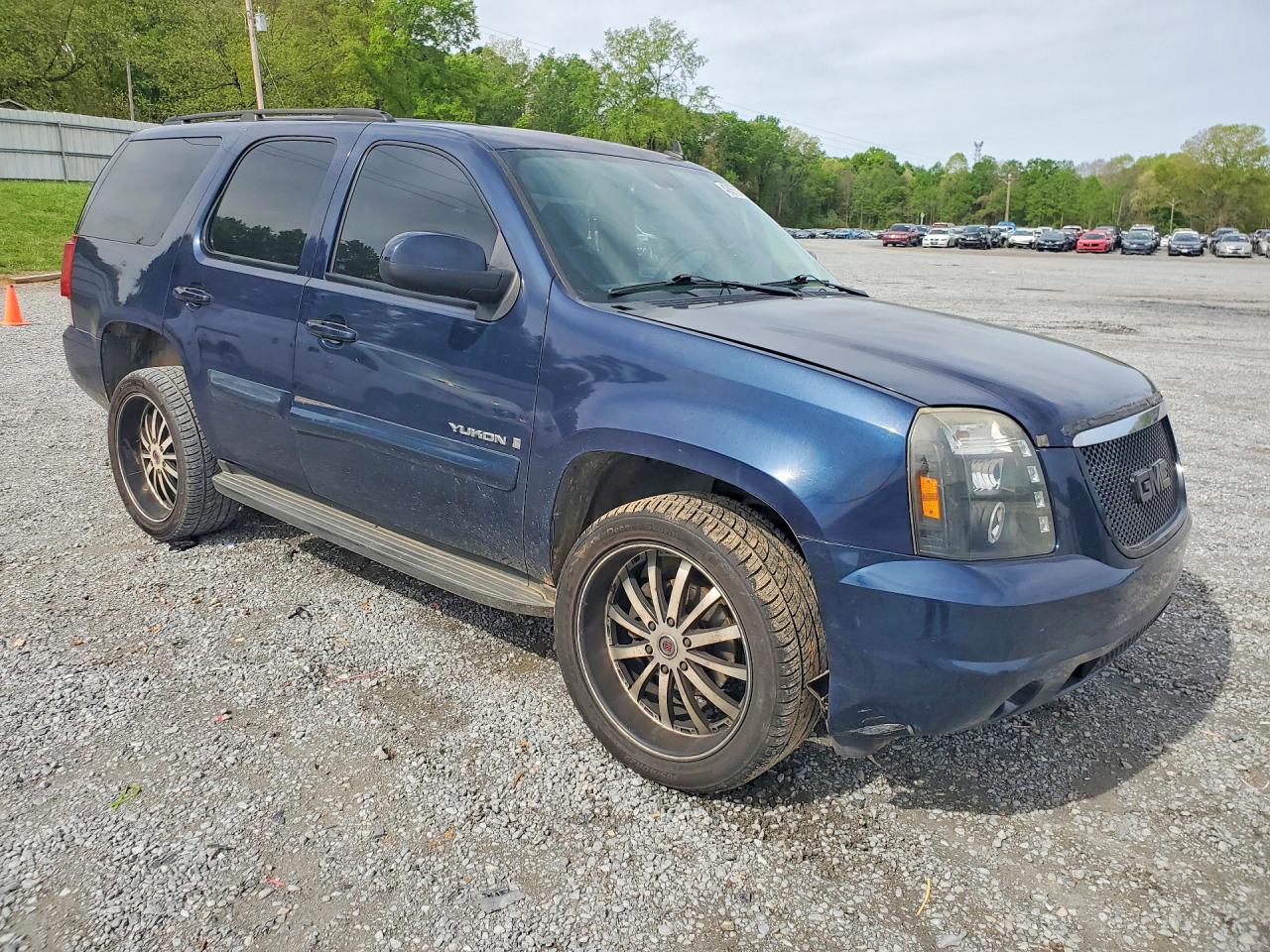2009 Gmc Yukon Sle Blue vin: 1GKFK23009R220120
