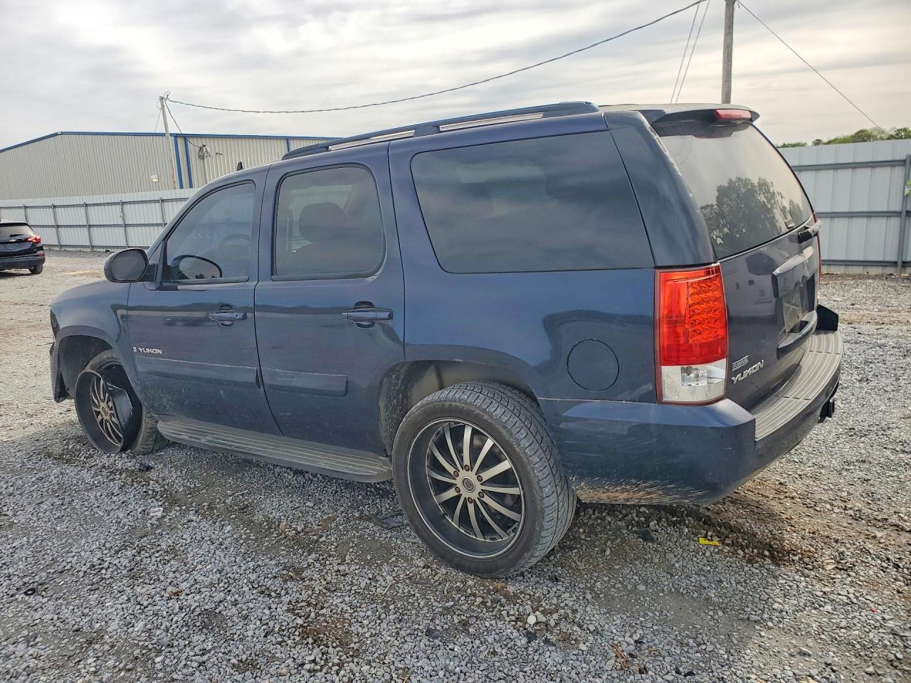 2009 Gmc Yukon Sle Blue vin: 1GKFK23009R220120