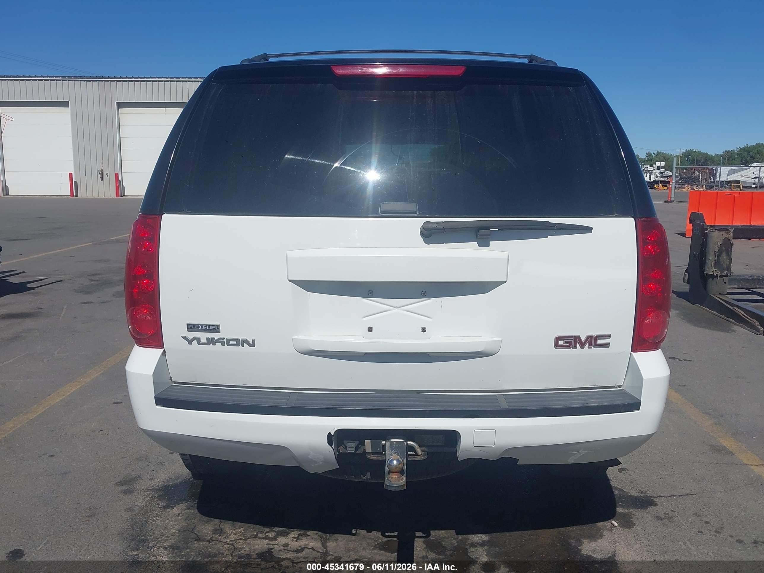 2009 Gmc Yukon Sle2 White vin: 1GKFK230X9R145166