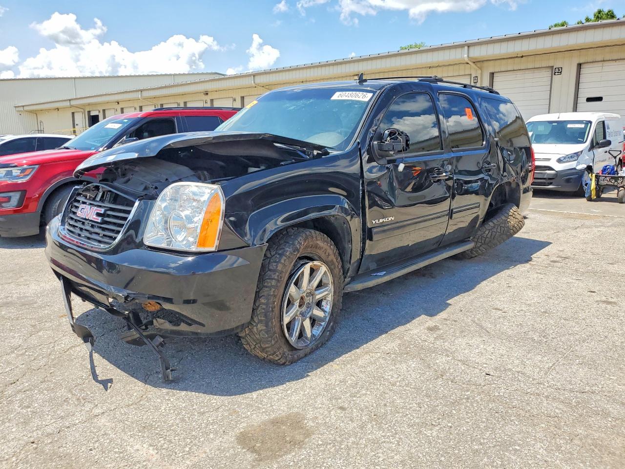 2009 Gmc Yukon Slt Black vin: 1GKFK33009R297351