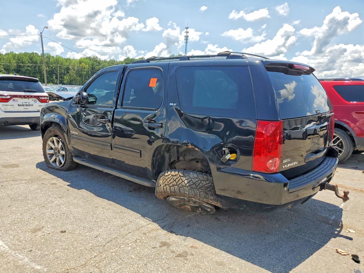 2009 Gmc Yukon Slt Black vin: 1GKFK33009R297351