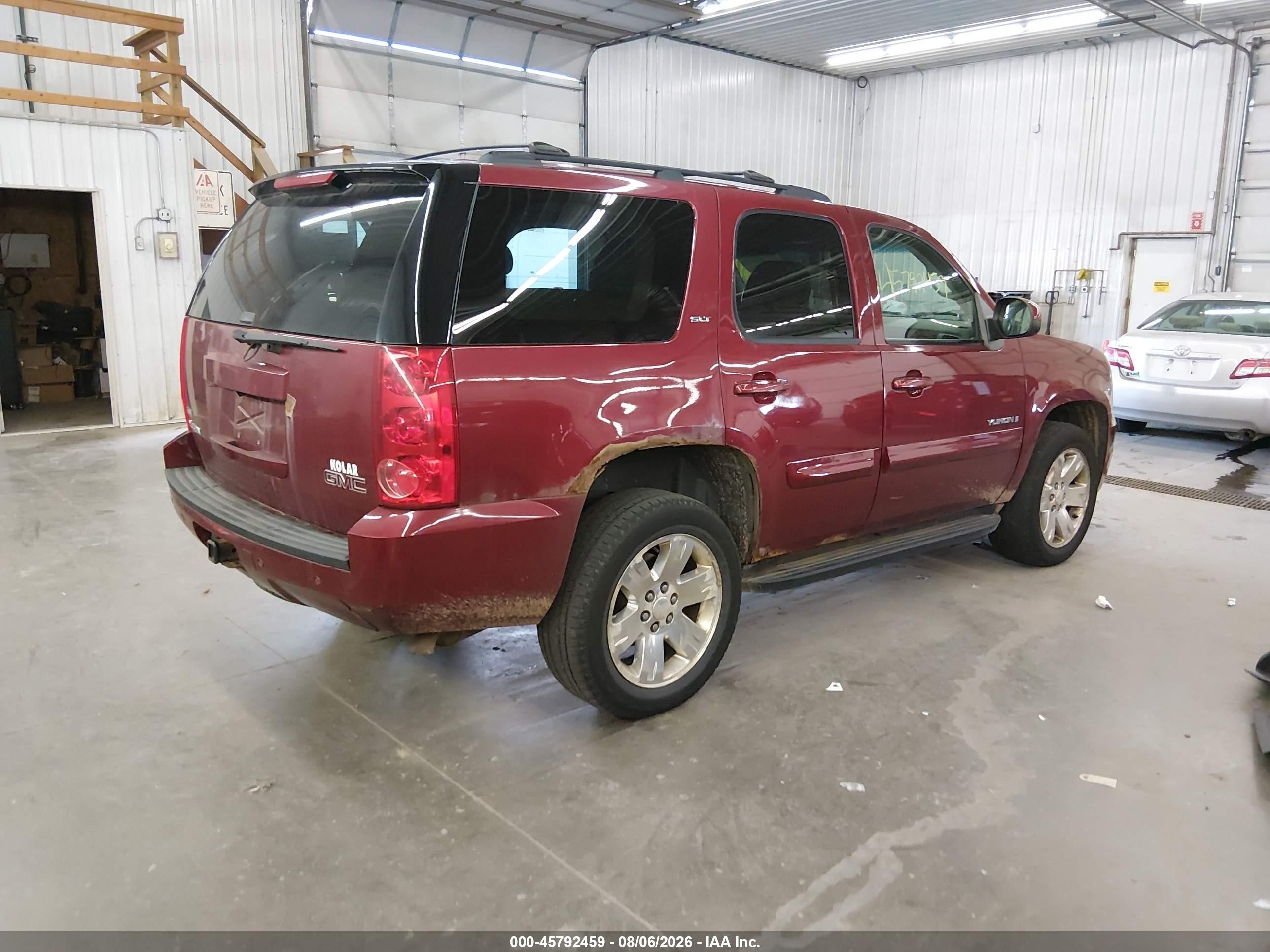 2009 Gmc Yukon Slt W/4sb Красный vin: 1GKFK33019R194584