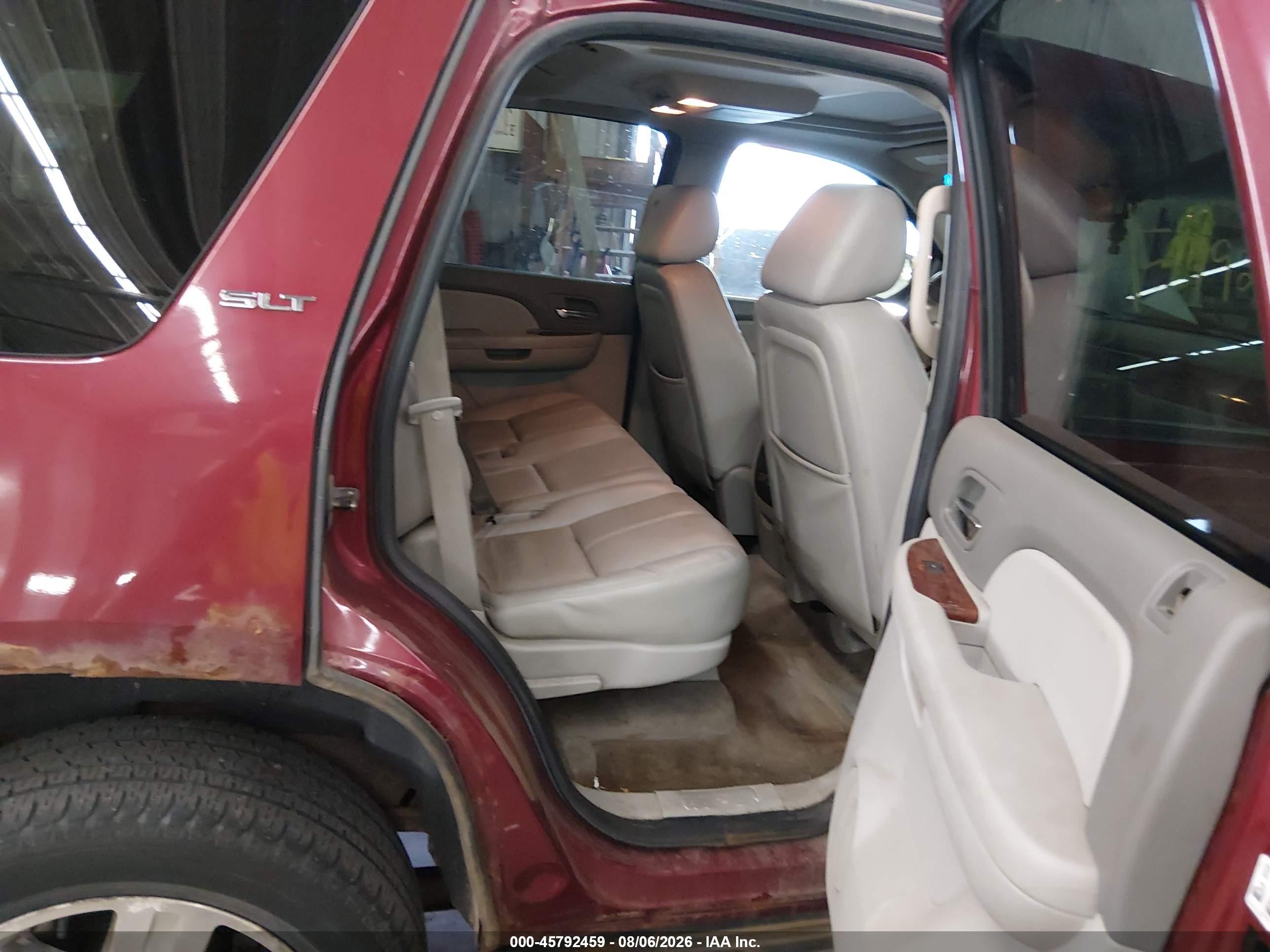 2009 Gmc Yukon Slt W/4sb Красный vin: 1GKFK33019R194584