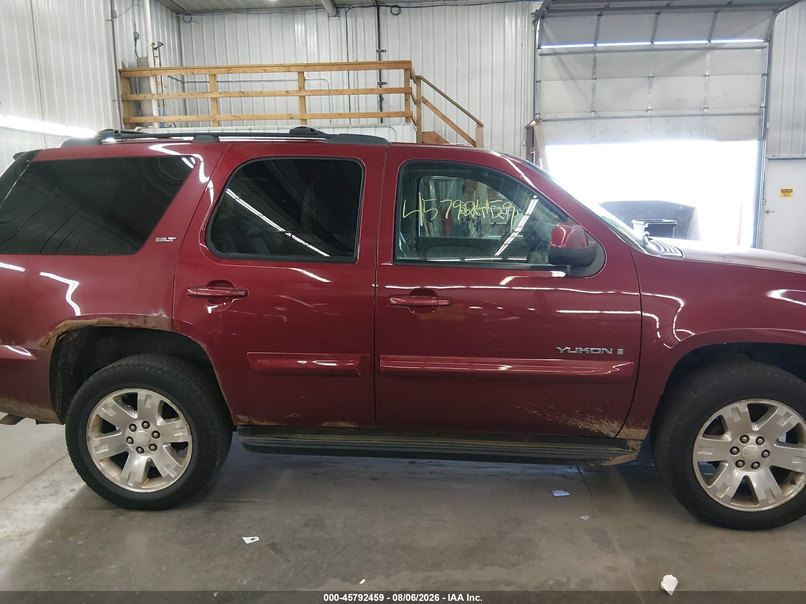 2009 Gmc Yukon Slt W/4sb Красный vin: 1GKFK33019R194584