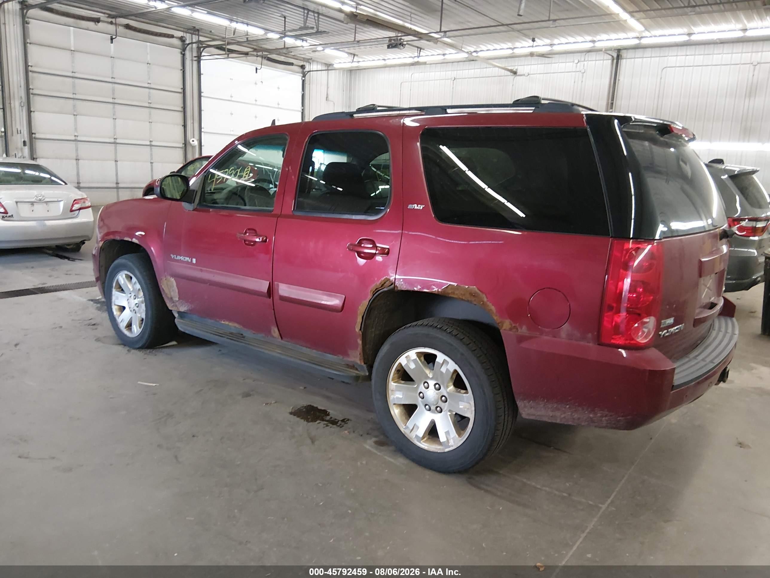2009 Gmc Yukon Slt W/4sb Красный vin: 1GKFK33019R194584