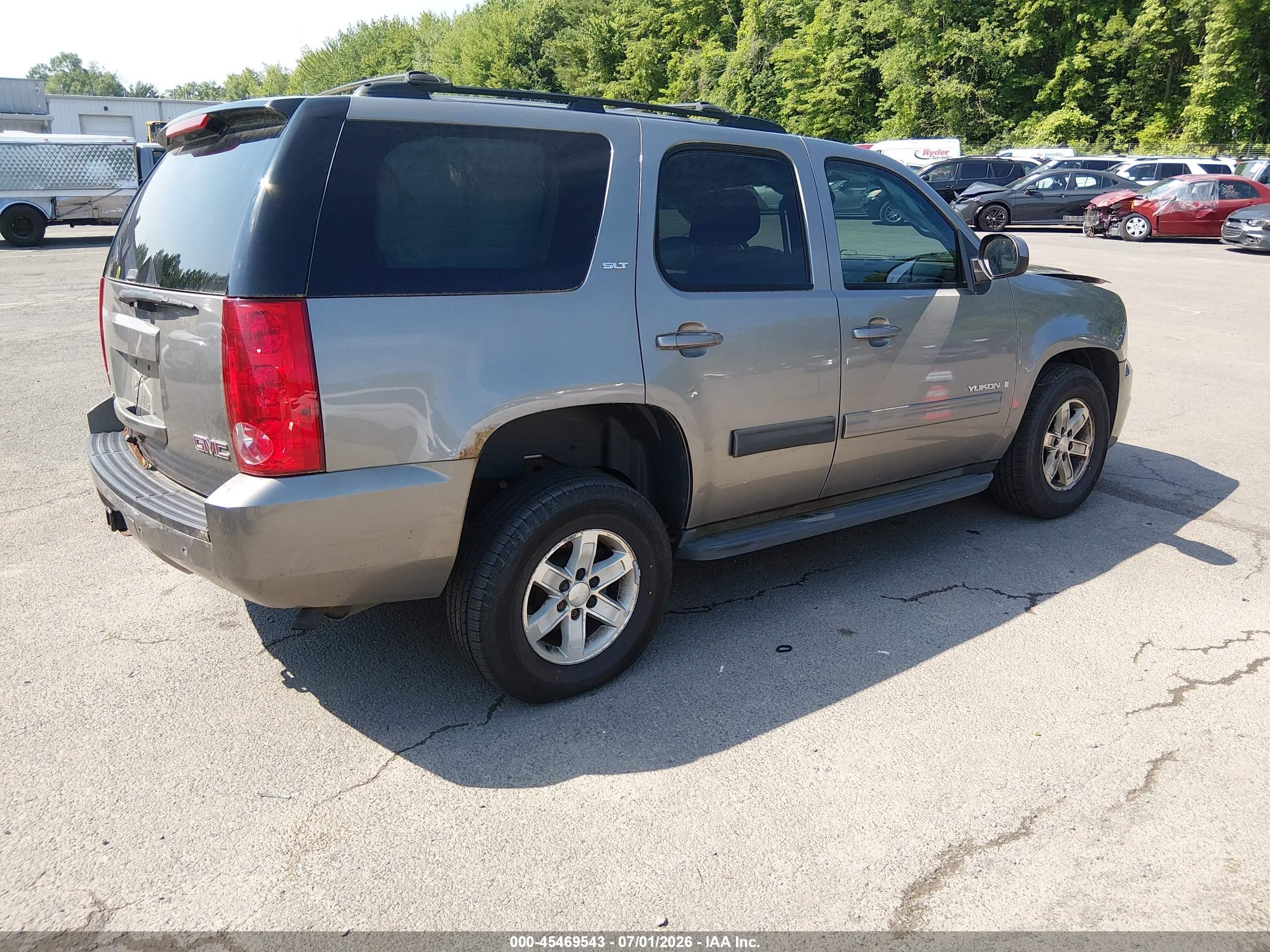 2009 Gmc Yukon Slt W/4sb Золотой vin: 1GKFK33029R245946