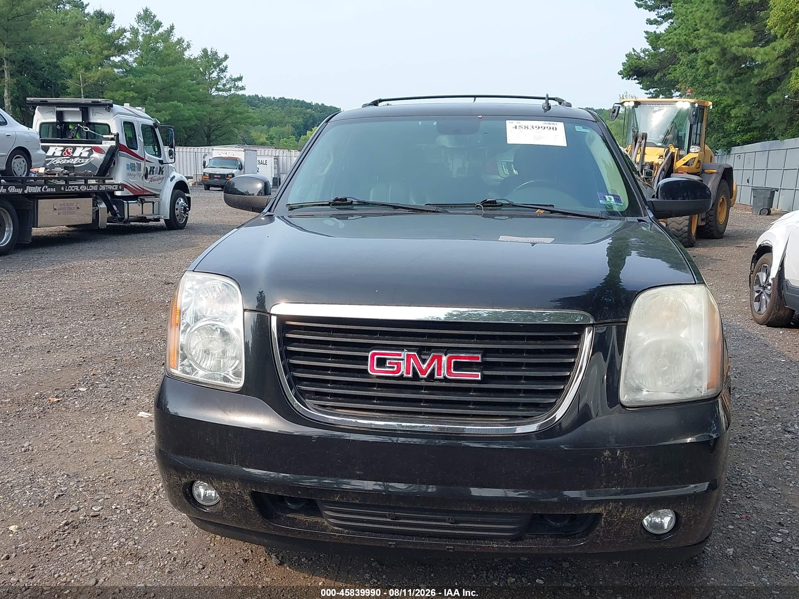 2009 Gmc Yukon Slt W/4sb Black vin: 1GKFK33029R257823