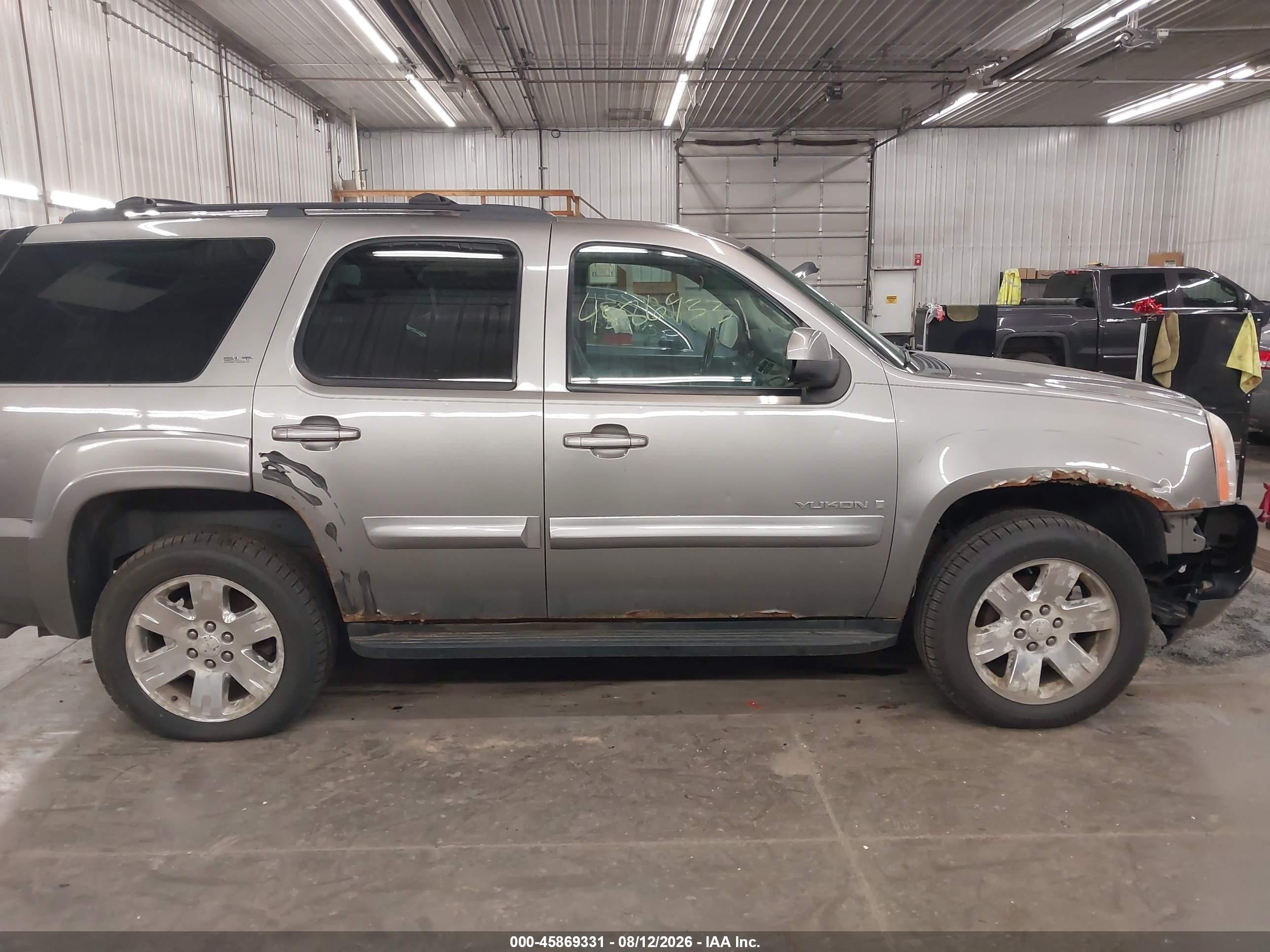 2009 Gmc Yukon Slt W/4sa Gray vin: 1GKFK33069R193205