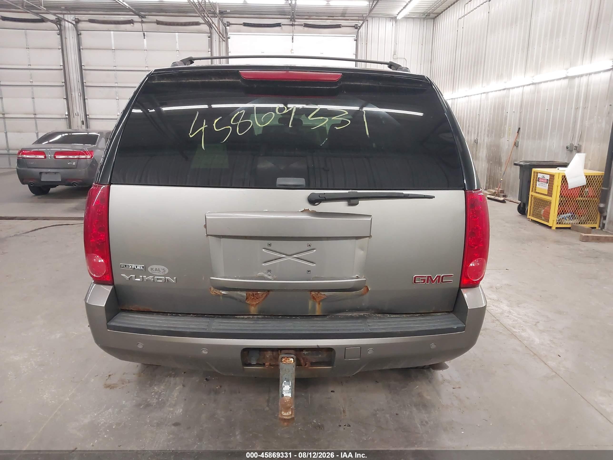 2009 Gmc Yukon Slt W/4sa Gray vin: 1GKFK33069R193205