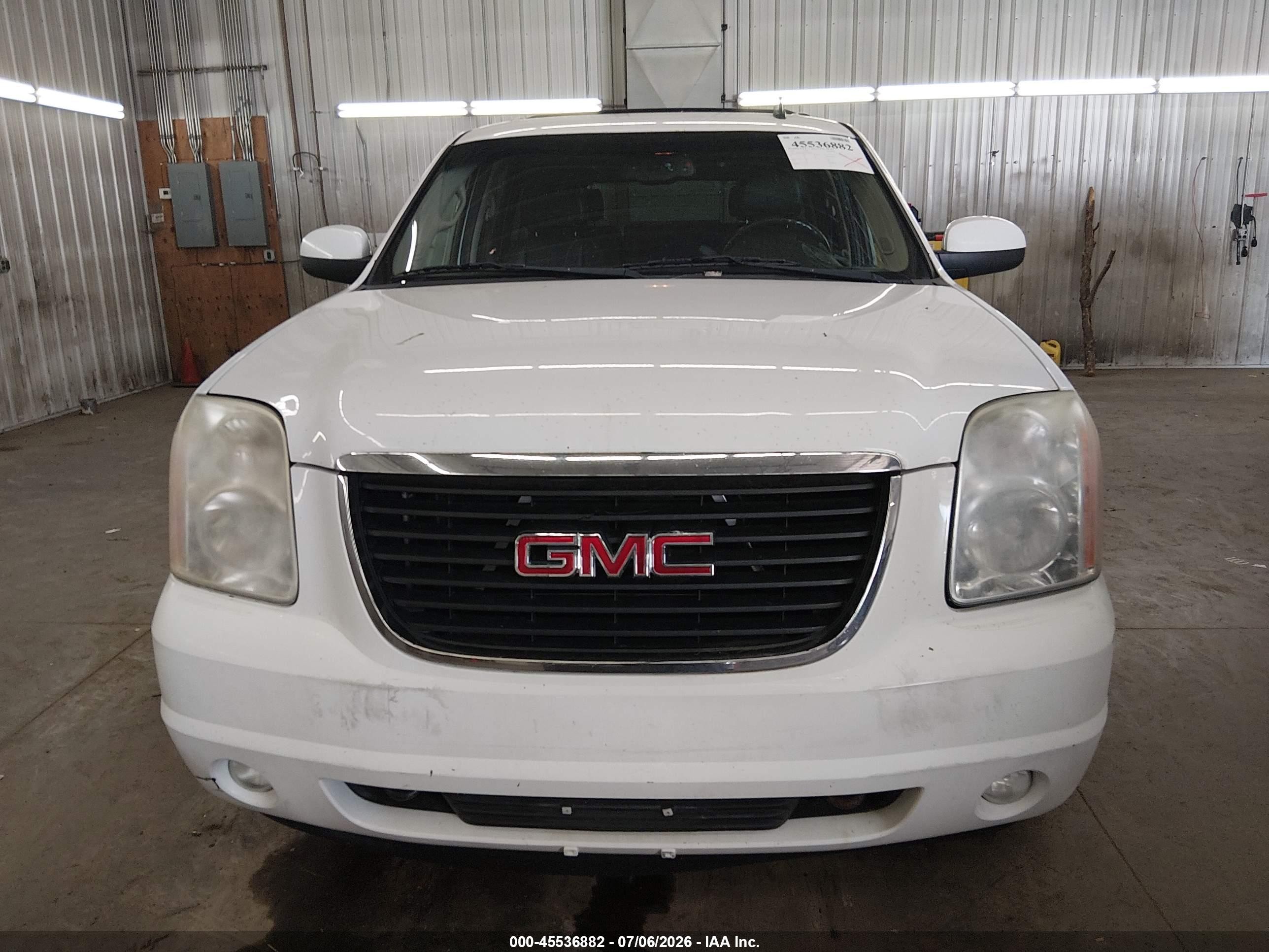 2009 Gmc Yukon Slt W/4sb White vin: 1GKFK33069R246517