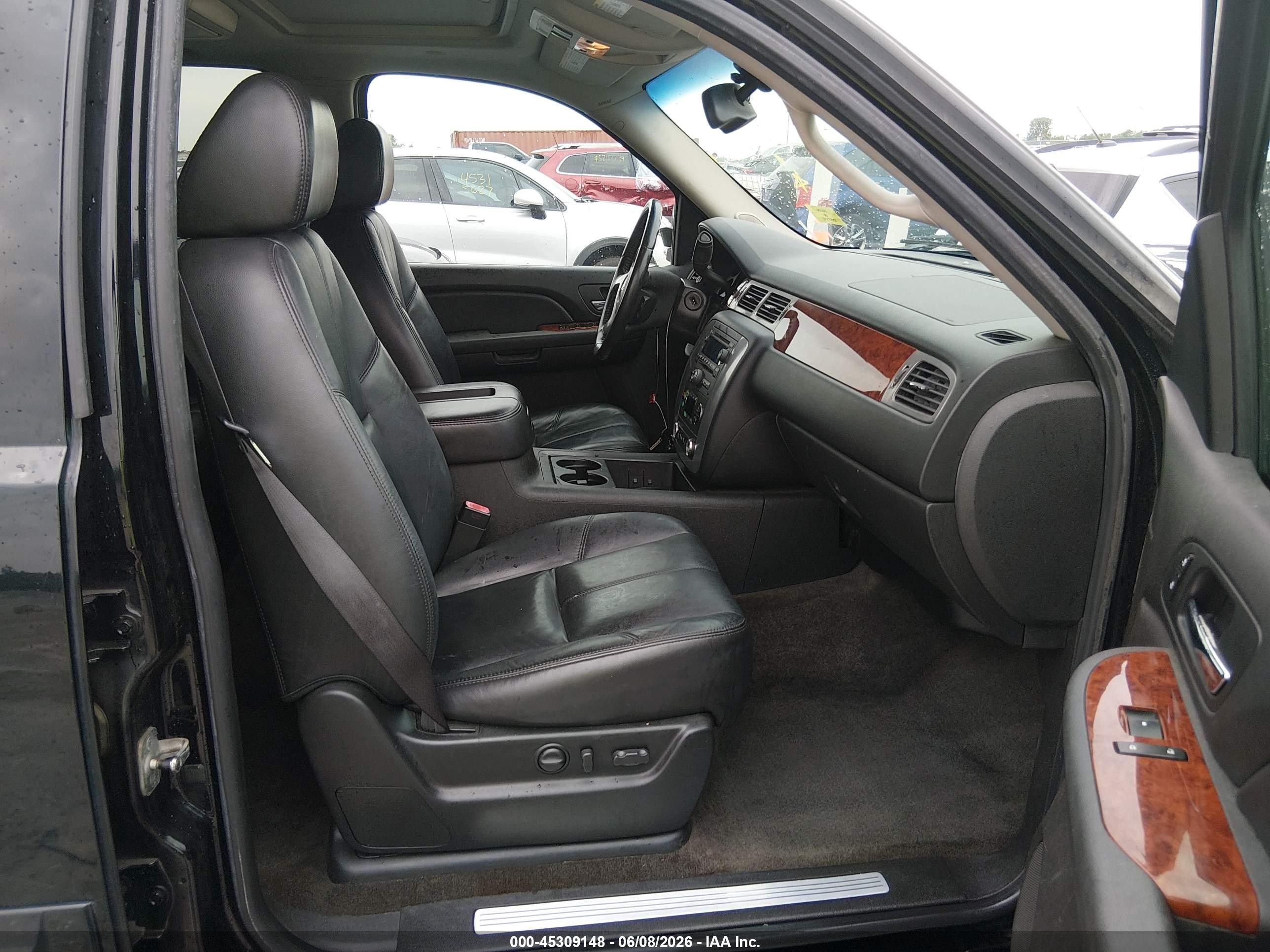 2009 Gmc Yukon Slt2 Black vin: 1GKFK33079R181158
