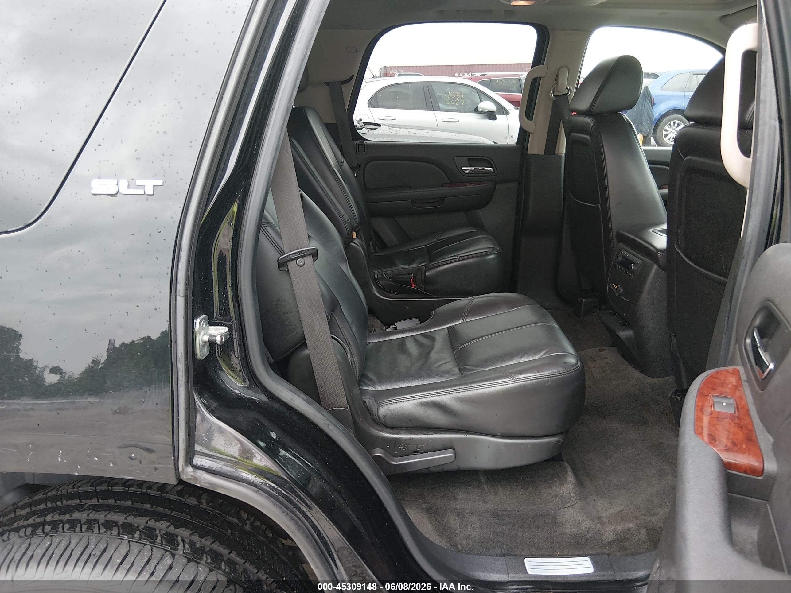 2009 Gmc Yukon Slt2 Black vin: 1GKFK33079R181158