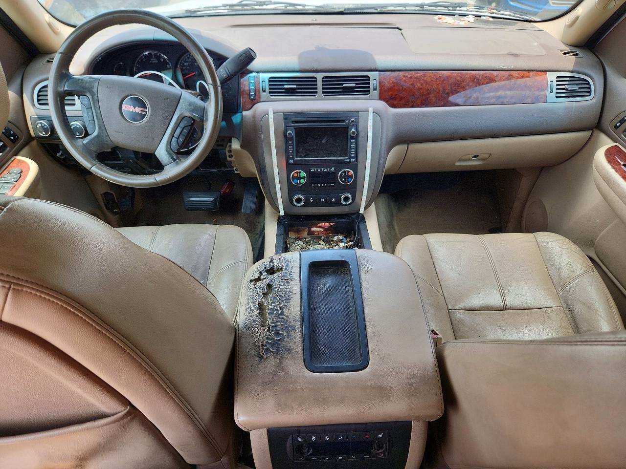 2009 Gmc Yukon Slt White vin: 1GKFK33089R163445