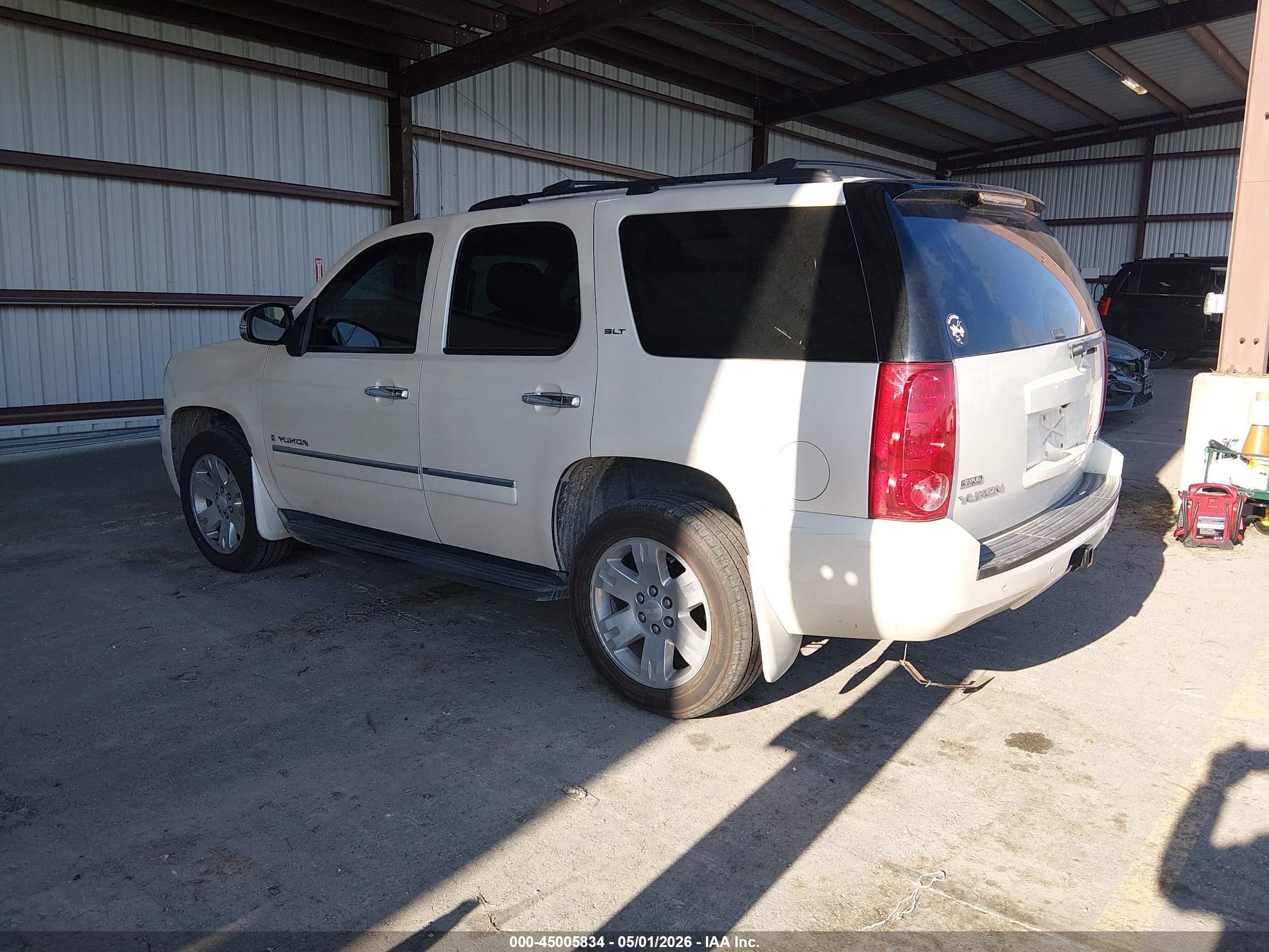 2009 Gmc Yukon Slt2 Белый vin: 1GKFK330X9R205209