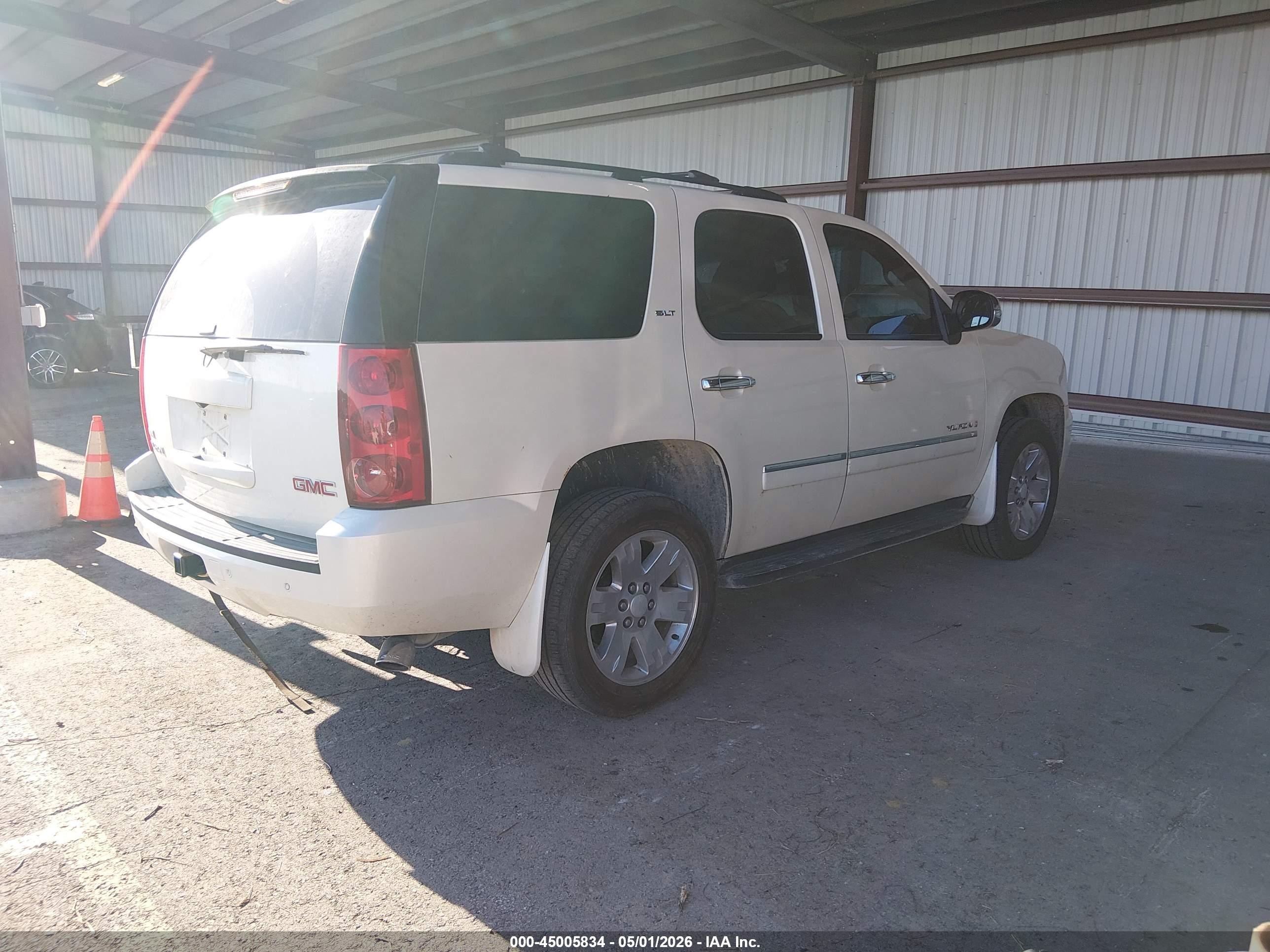2009 Gmc Yukon Slt2 Белый vin: 1GKFK330X9R205209