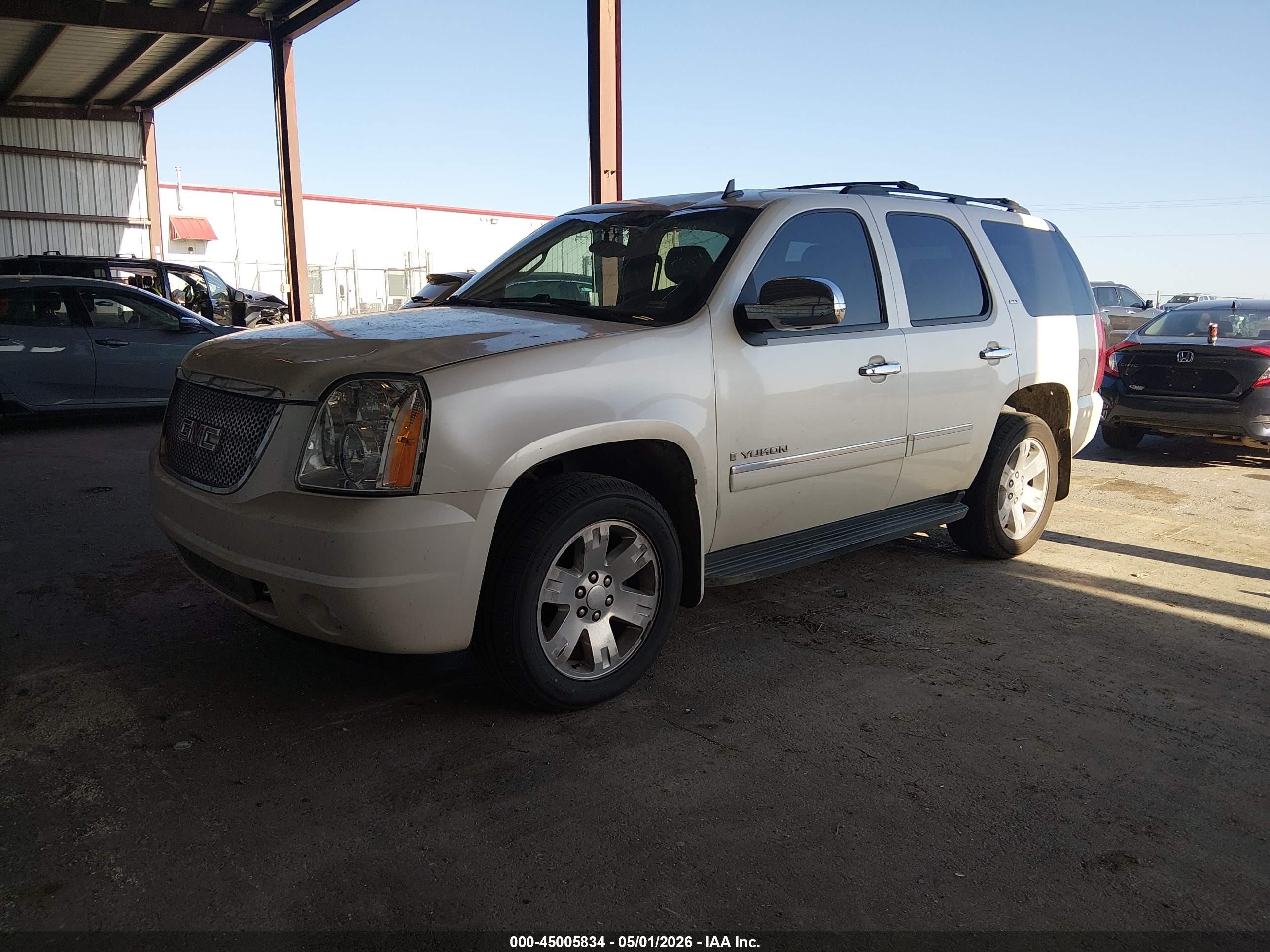 2009 Gmc Yukon Slt2 Белый vin: 1GKFK330X9R205209