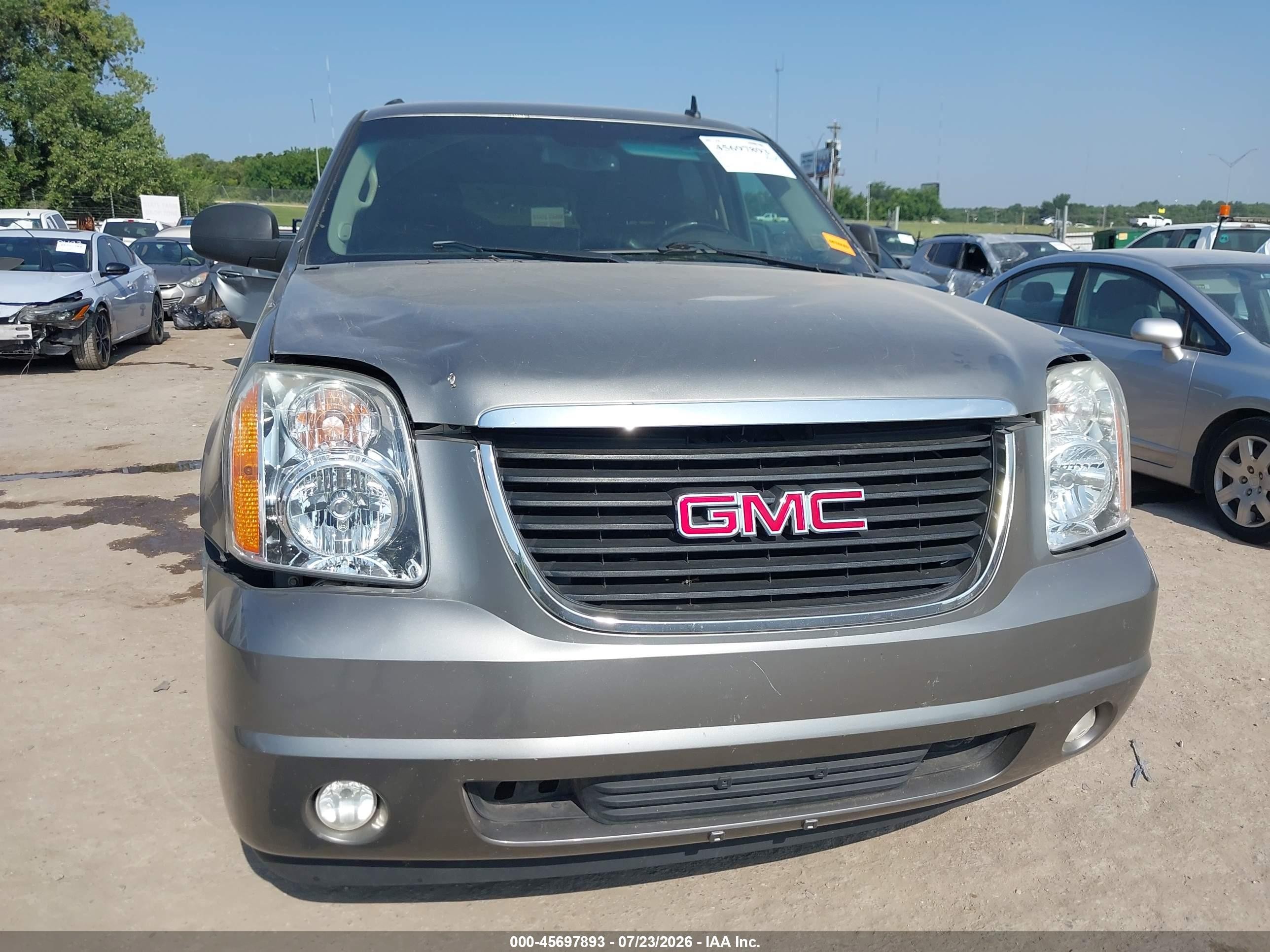 2009 Gmc Yukon Slt W/4sb Gray vin: 1GKFK330X9R244530