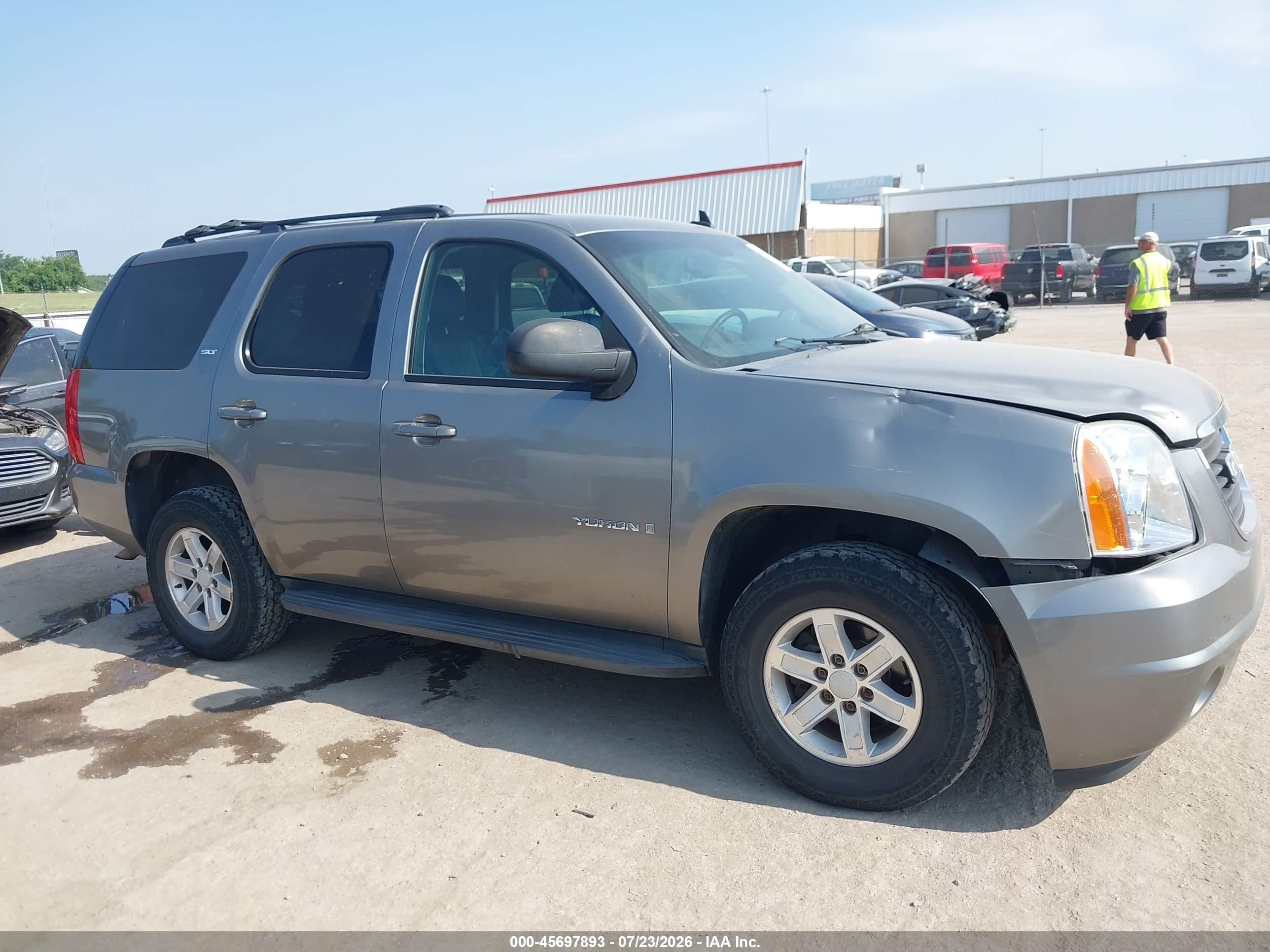 2009 Gmc Yukon Slt W/4sb Gray vin: 1GKFK330X9R244530