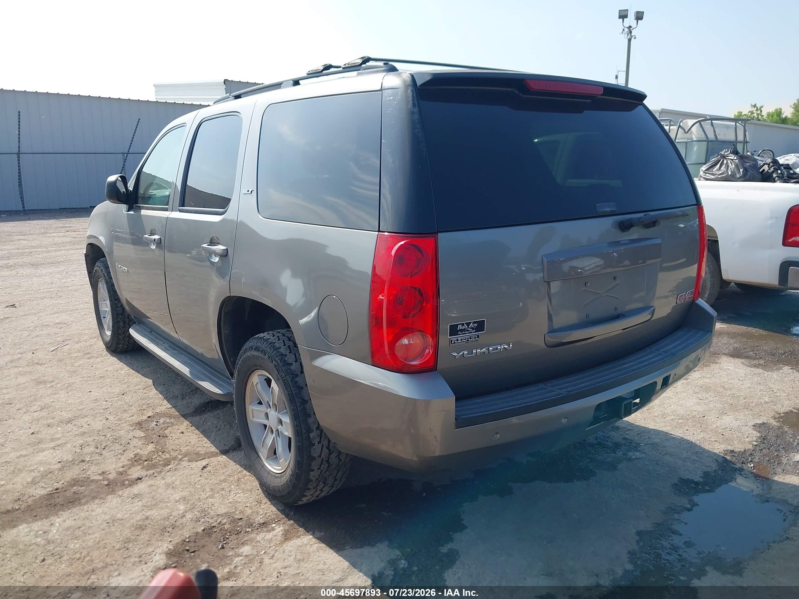 2009 Gmc Yukon Slt W/4sb Gray vin: 1GKFK330X9R244530