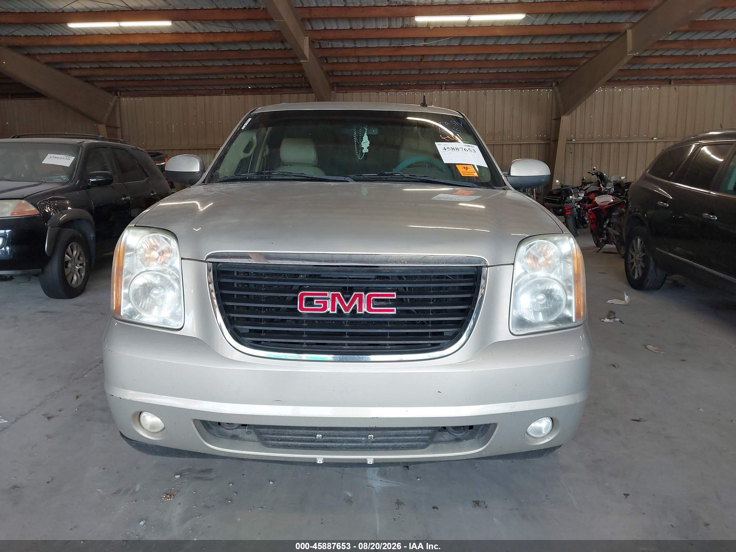 2009 Gmc Yukon Xl Slt W/4sb Gold vin: 1GKFK36309R295055