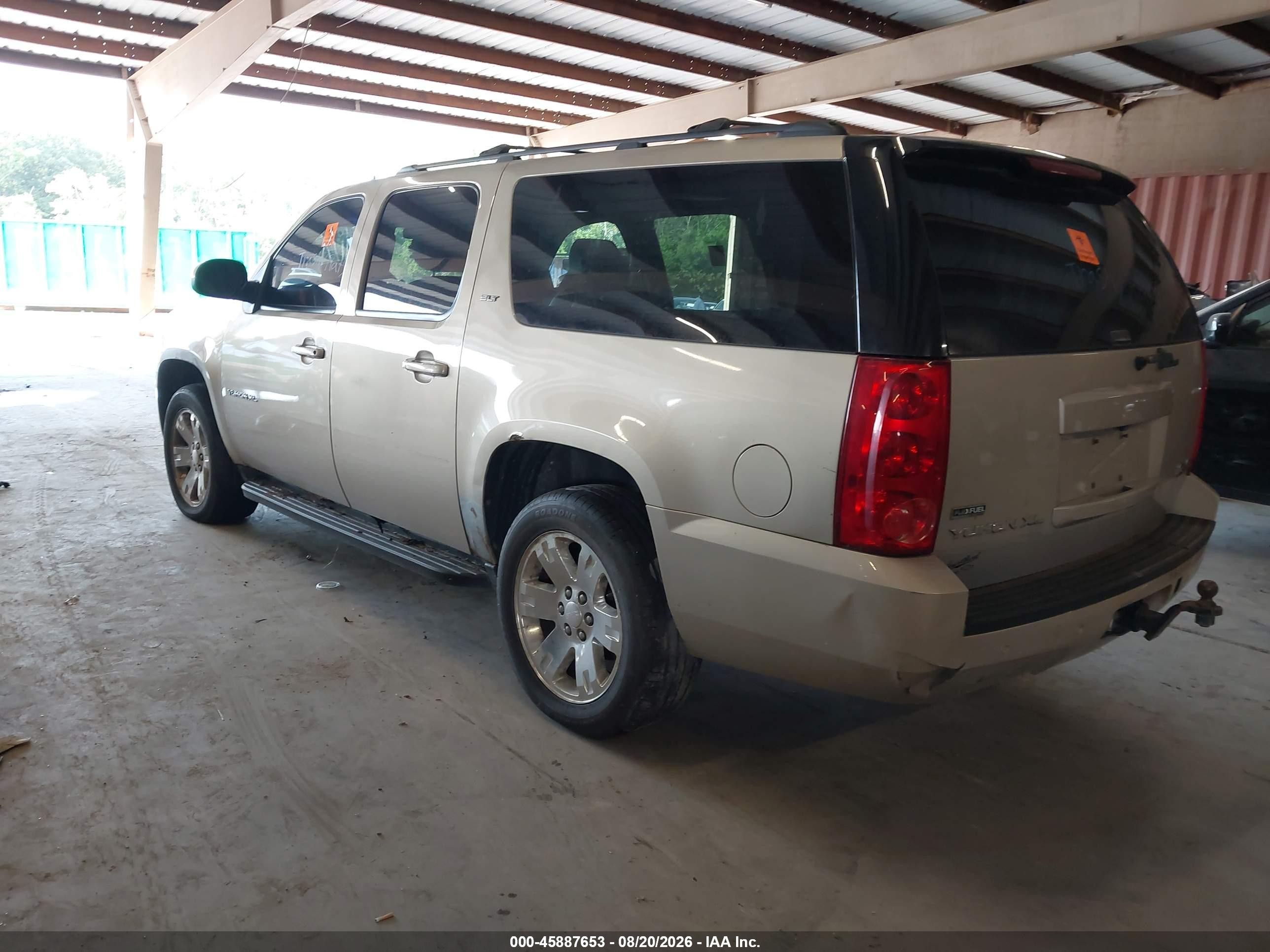 2009 Gmc Yukon Xl Slt W/4sb Gold vin: 1GKFK36309R295055