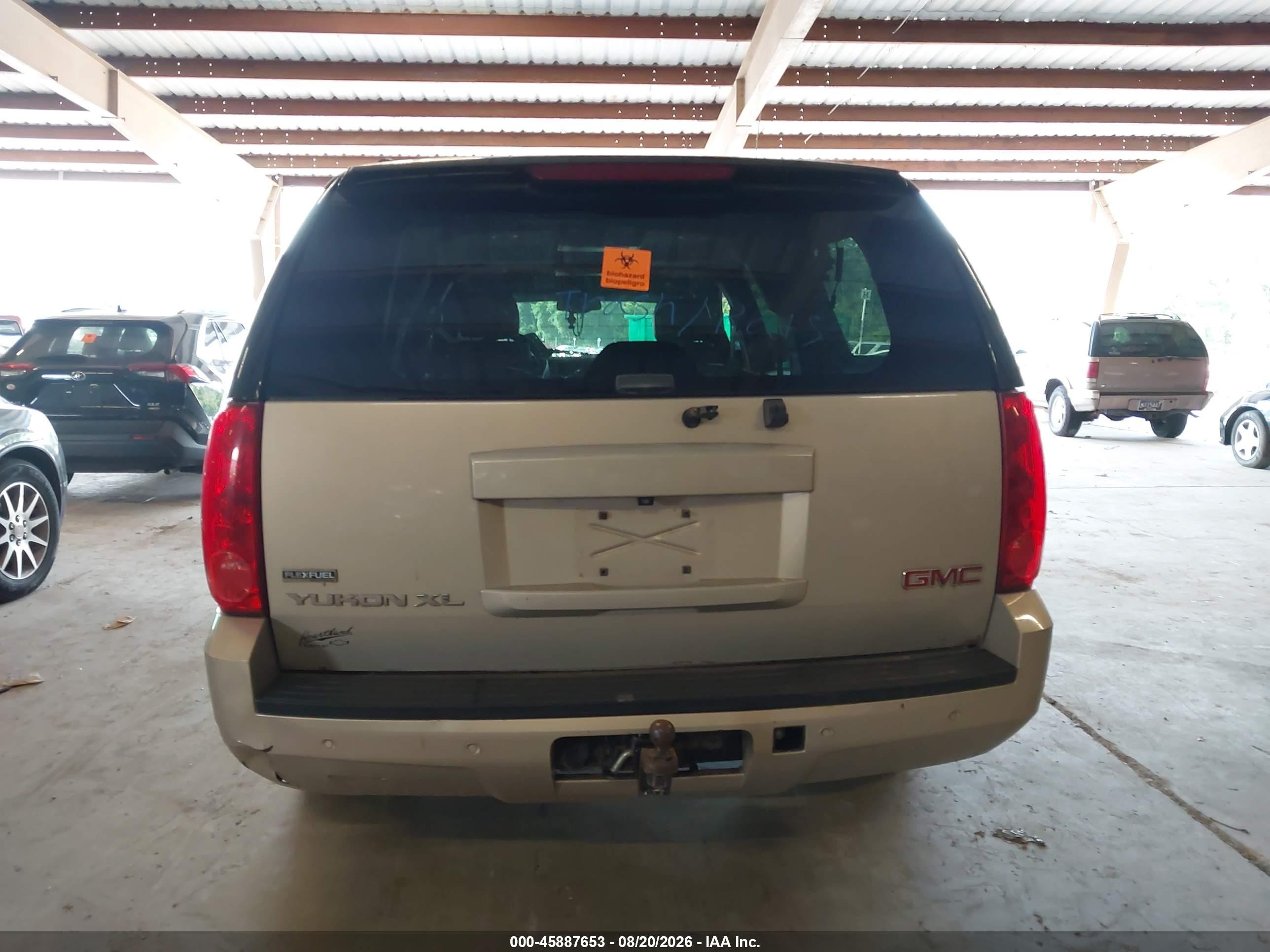 2009 Gmc Yukon Xl Slt W/4sb Gold vin: 1GKFK36309R295055