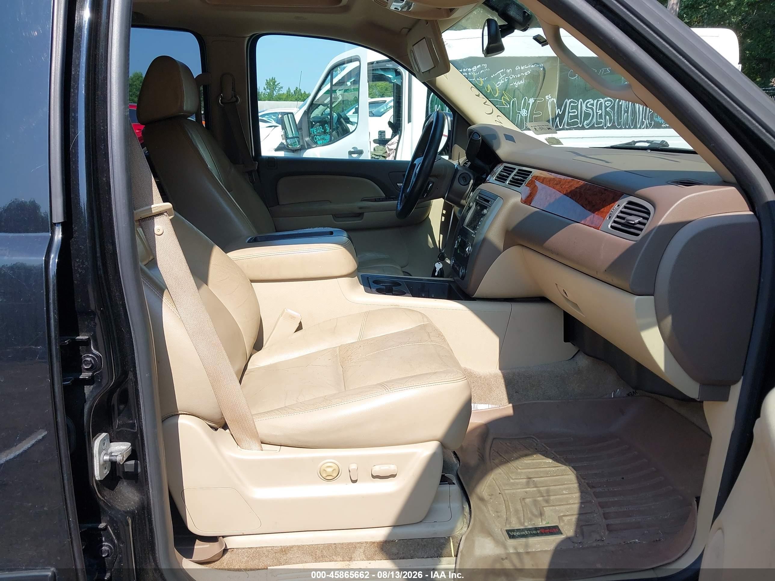 2009 Gmc Yukon Xl Slt W/4sb Black vin: 1GKFK36319R284291