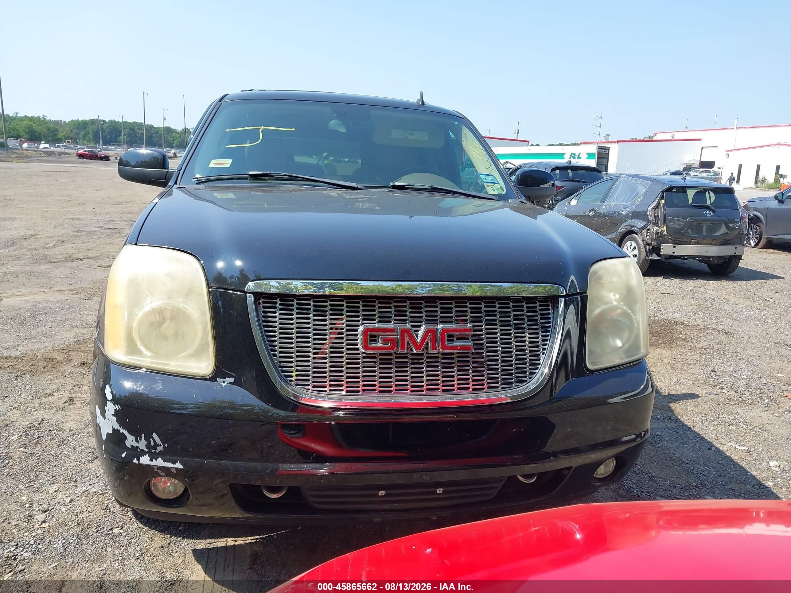 2009 Gmc Yukon Xl Slt W/4sb Black vin: 1GKFK36319R284291