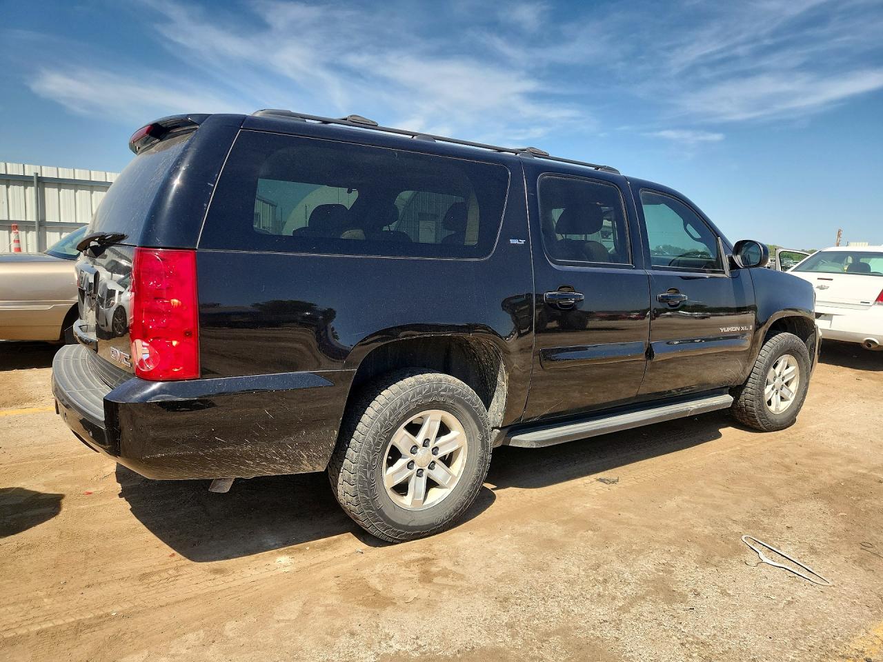 2009 Gmc Yukon Xl K1500 Slt Black vin: 1GKFK363X9R197683