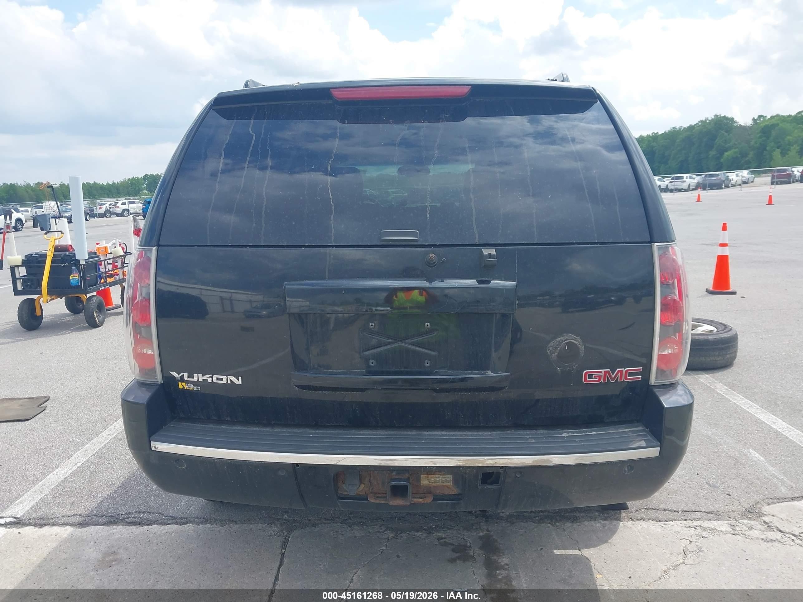 2007 Gmc Yukon Denali Denali Black vin: 1GKFK63807J305211