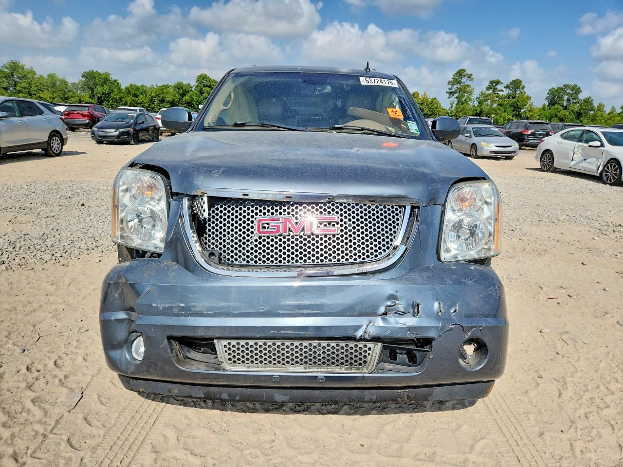 2007 Gmc Yukon Denali Blue vin: 1GKFK63807J367949