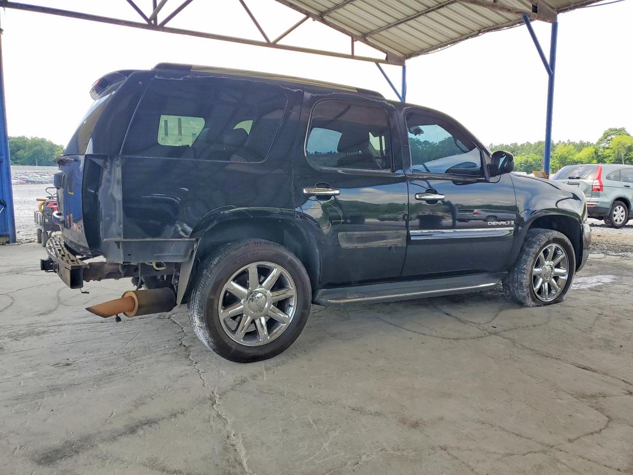 2008 Gmc Yukon Denali Black vin: 1GKFK63808J108606