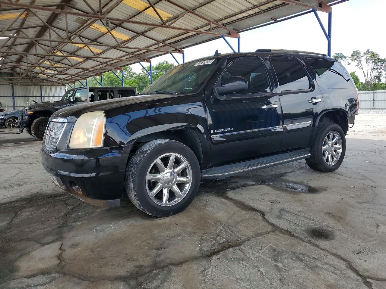 2008 Gmc Yukon Denali Black vin: 1GKFK63808J108606