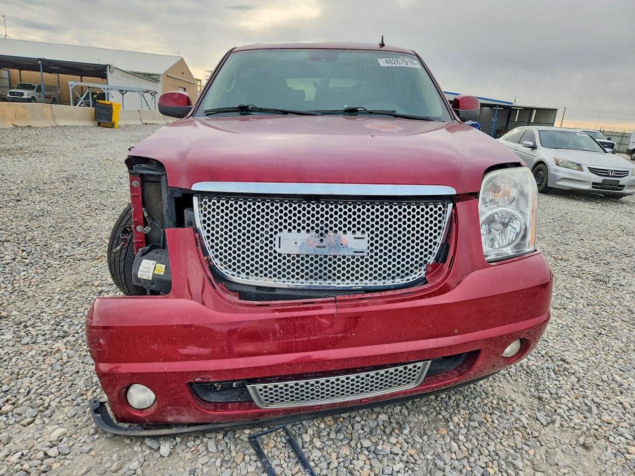 2008 Gmc Yukon Denali Burgundy vin: 1GKFK63808J183063