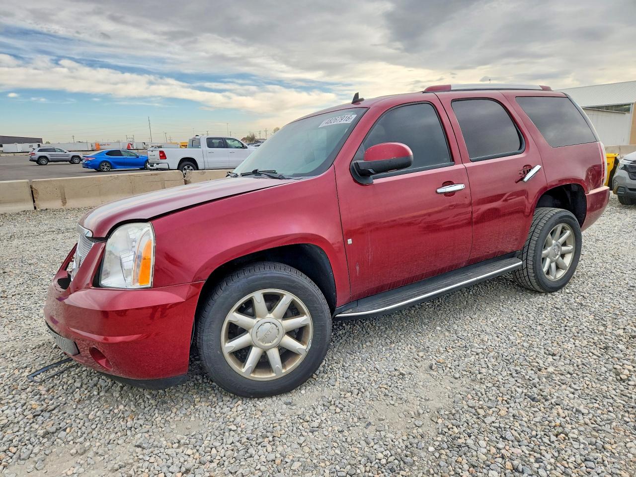 2008 Gmc Yukon Denali Burgundy vin: 1GKFK63808J183063
