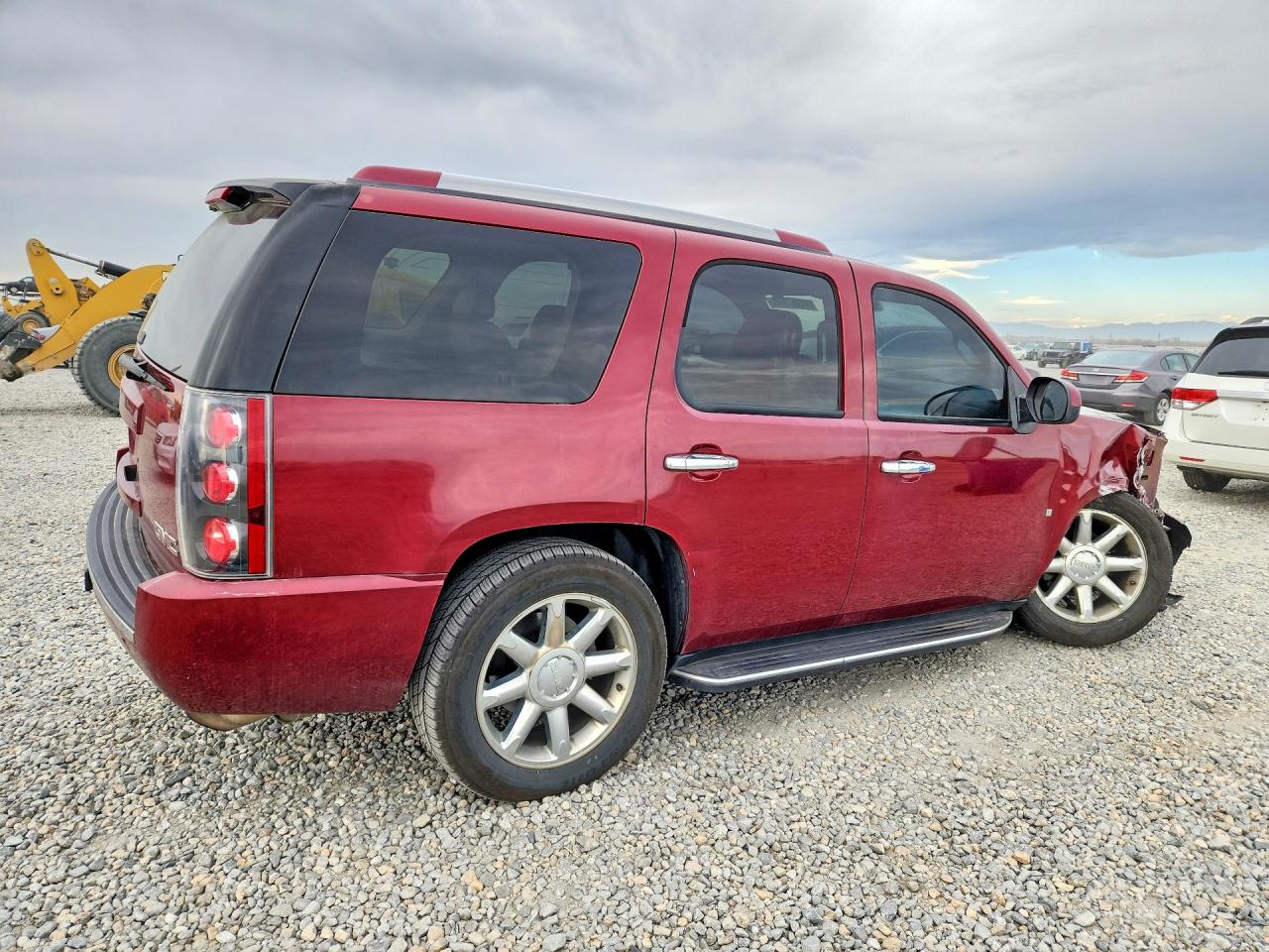 2008 Gmc Yukon Denali Burgundy vin: 1GKFK63808J183063