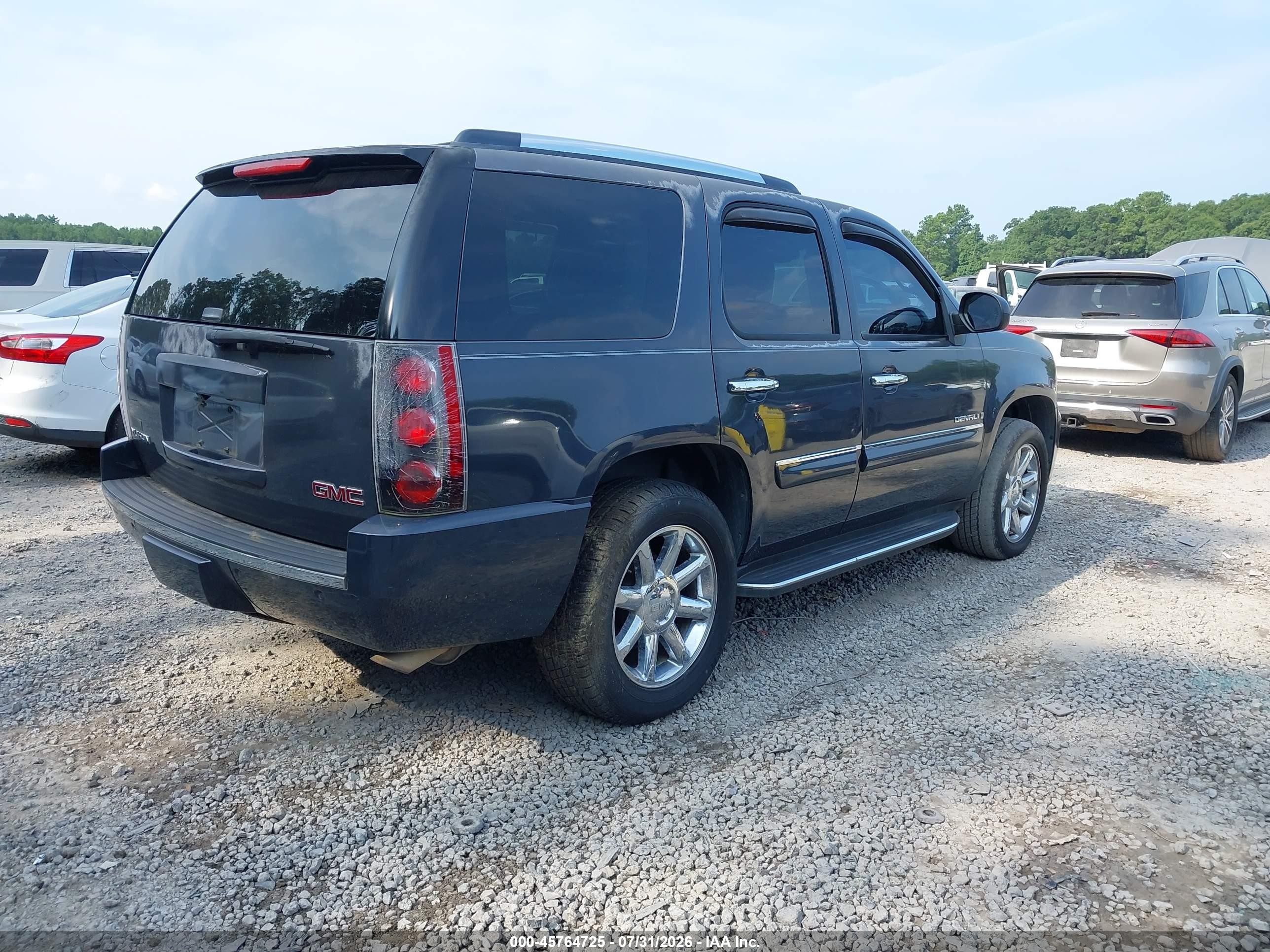 2008 Gmc Yukon Denali Gray vin: 1GKFK63808J205658
