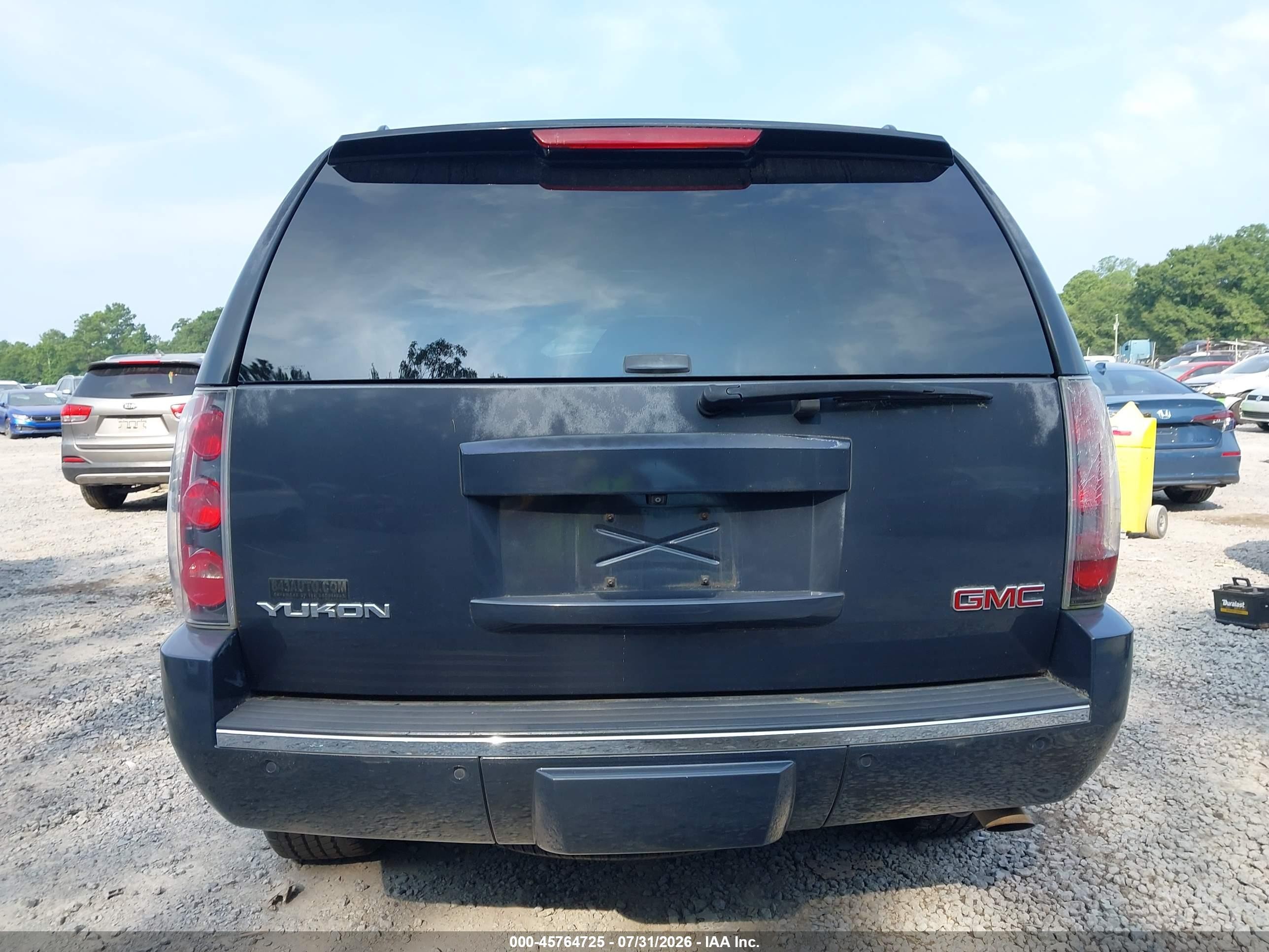 2008 Gmc Yukon Denali Gray vin: 1GKFK63808J205658