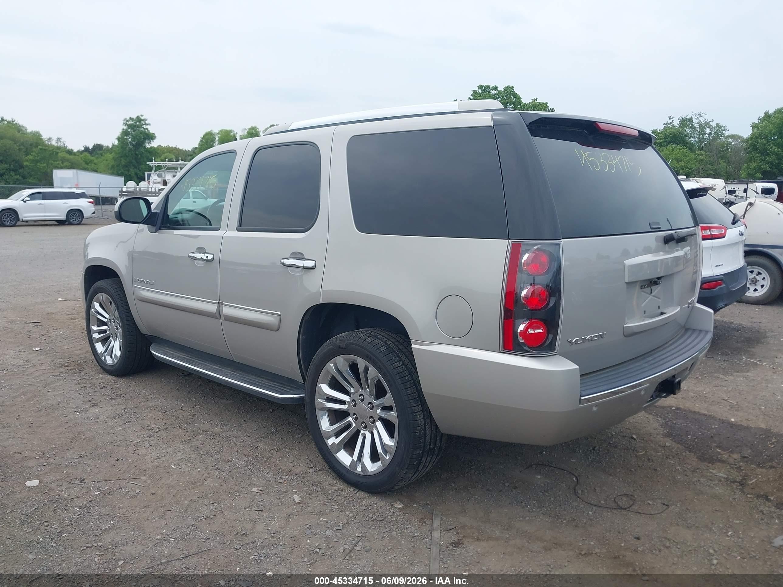 2007 Gmc Yukon Denali Gray vin: 1GKFK63817J337651