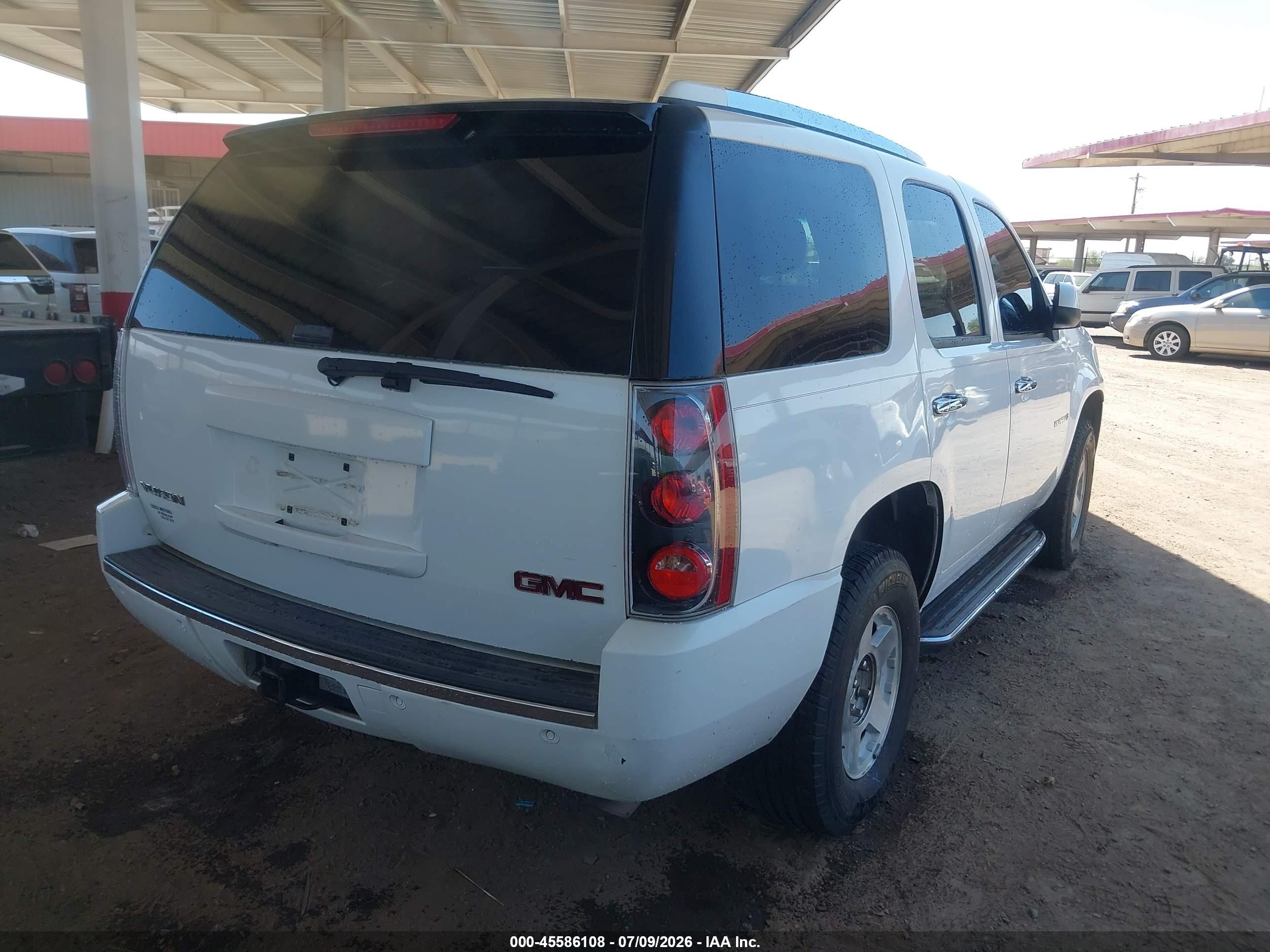 2007 Gmc Yukon Denali White vin: 1GKFK63827J360923